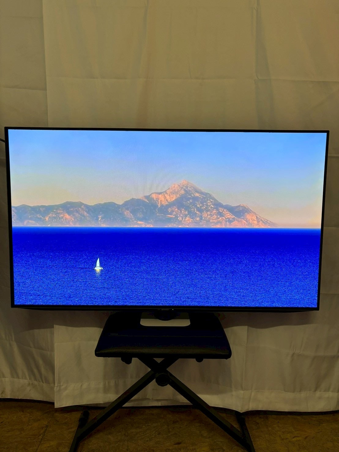 【12ヶ月保証】【美品】SHARP 4K有機ELテレビ 4T-C48HQ2 2025年製 48V
