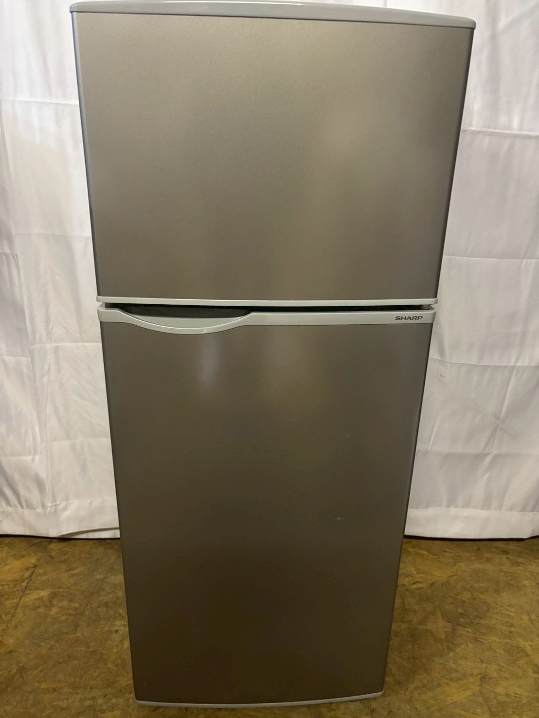 【6ヶ月保証】SHARP 2ドア冷蔵庫 SJ-H13E-S 2022年製 128L 右開き