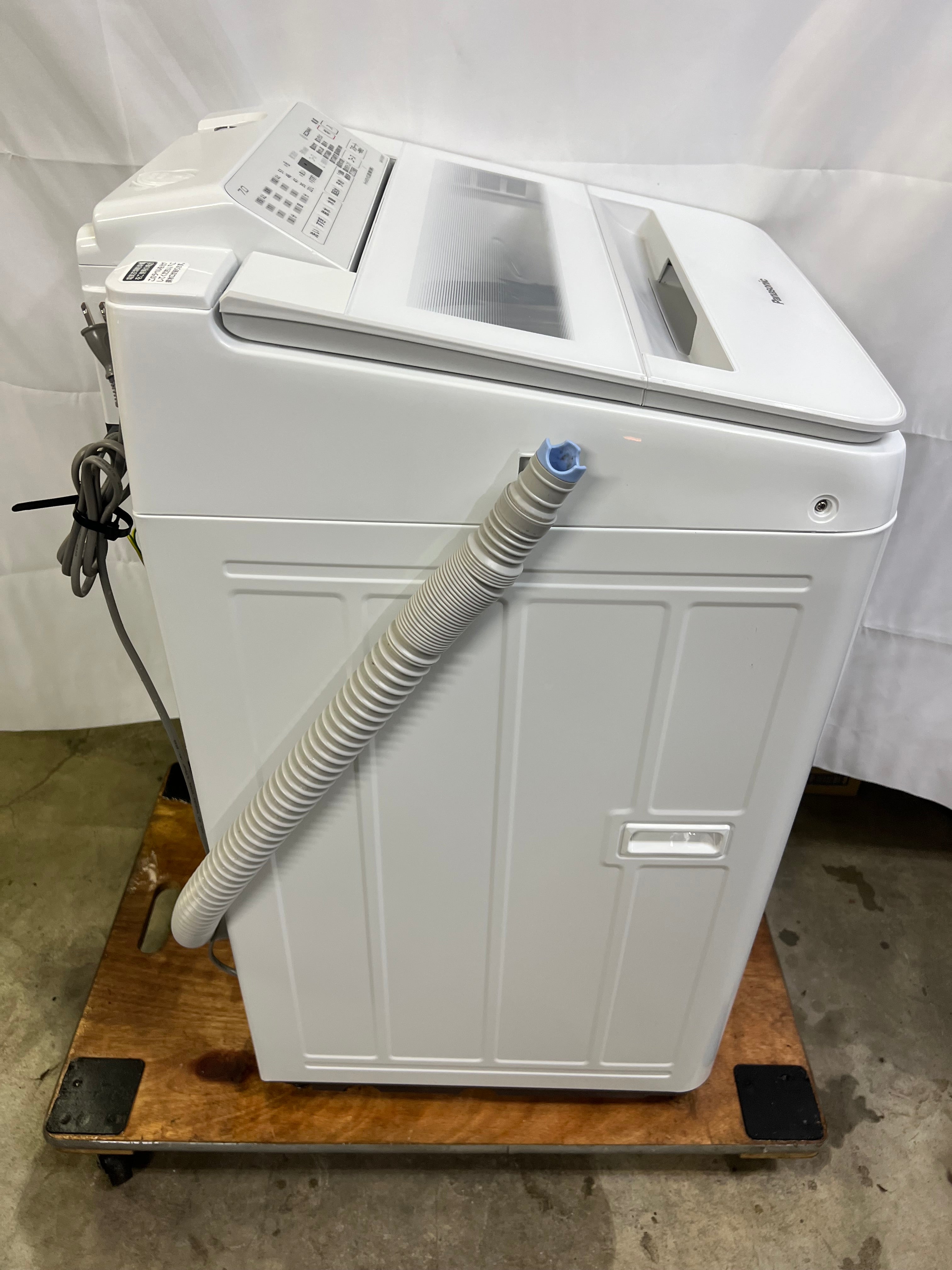 【6ヵ月保証】【分解洗浄】Panasonic NA-FA70H7 洗濯7キロ 2020年製