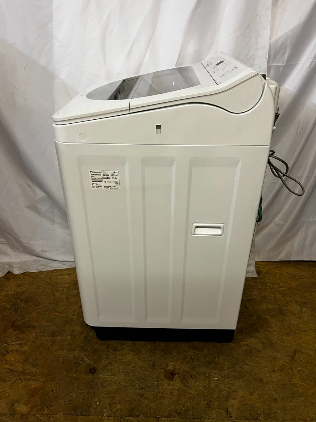 【3ヶ月保証/分解洗浄済み】Panasonic 洗濯機 NA-FA100H8 洗濯10kg 2020年製
