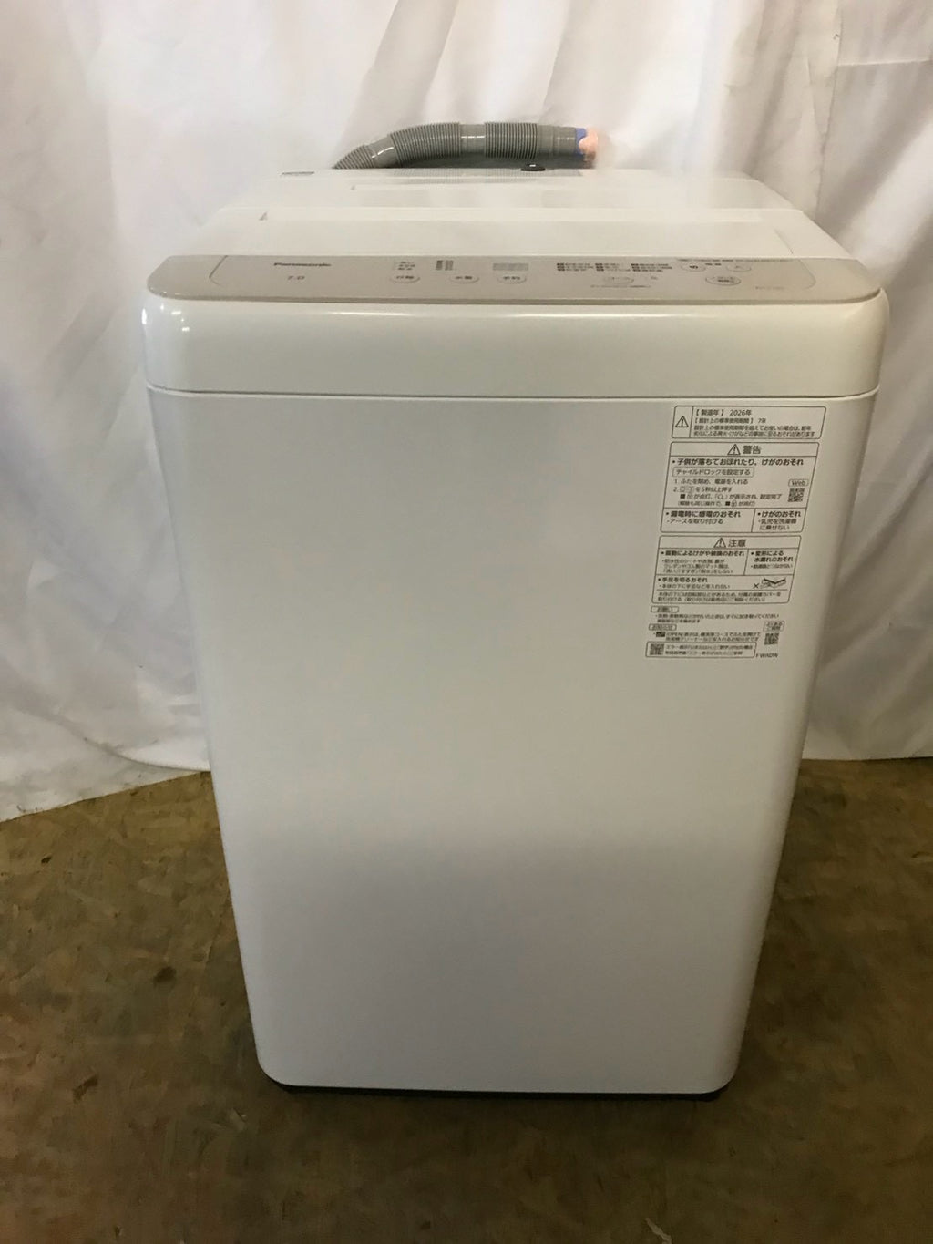 カード決済可！【2026年製/6ヶ月保証】Panasonic 洗濯機 NA-F7B5 洗濯7kg