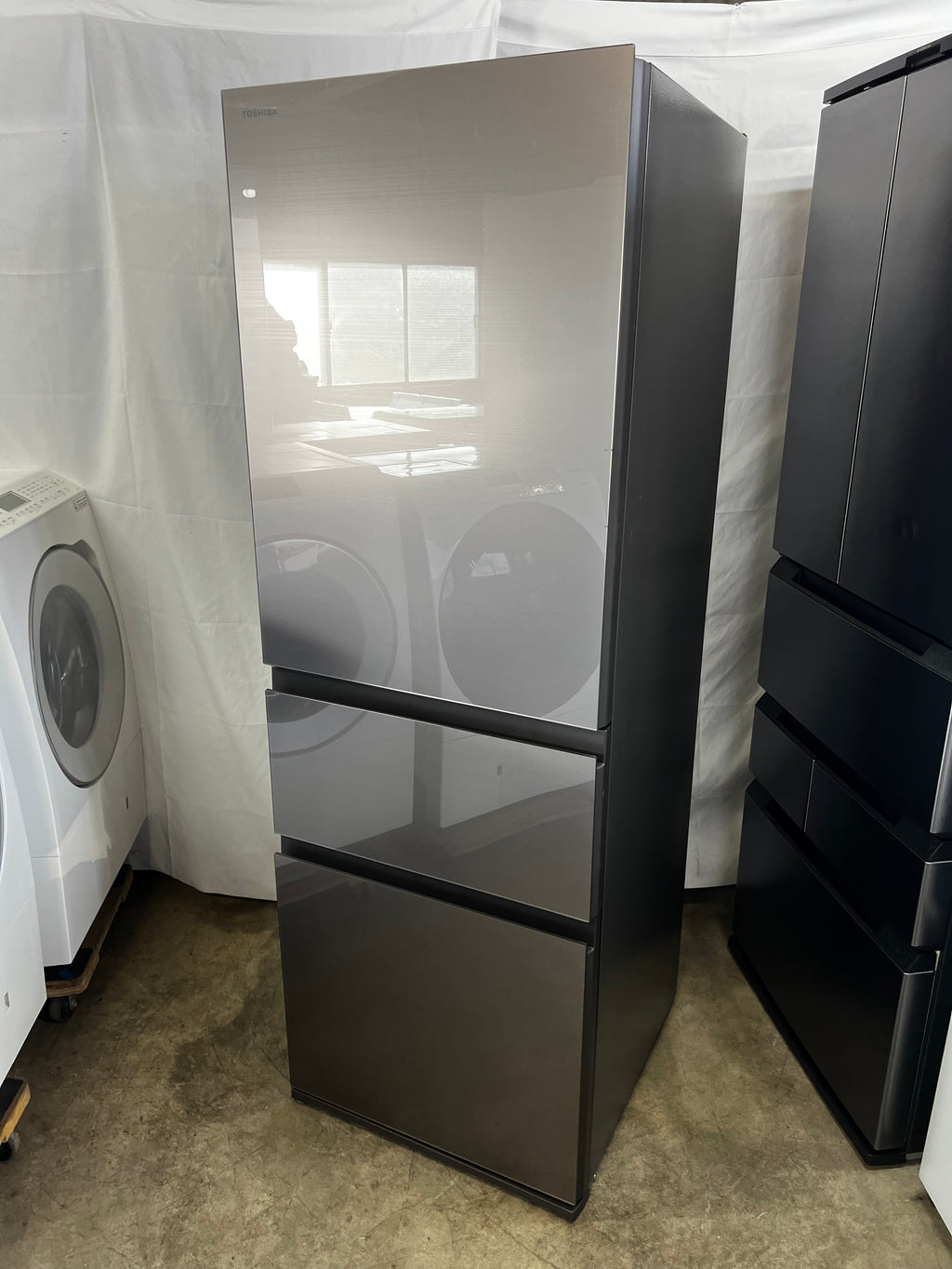 【1年保証】 東芝 3ドア冷蔵庫 GR-T36SVL 2022年製 356L