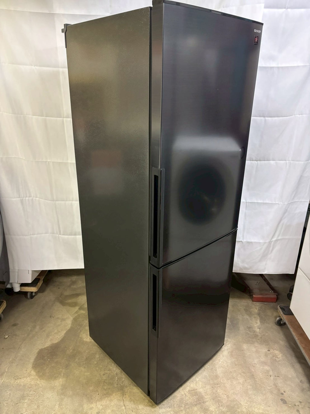 【6ヵ月保証】SHARP 2ドア冷蔵庫 SJ-AK31F-B 2020年製310L 右開き