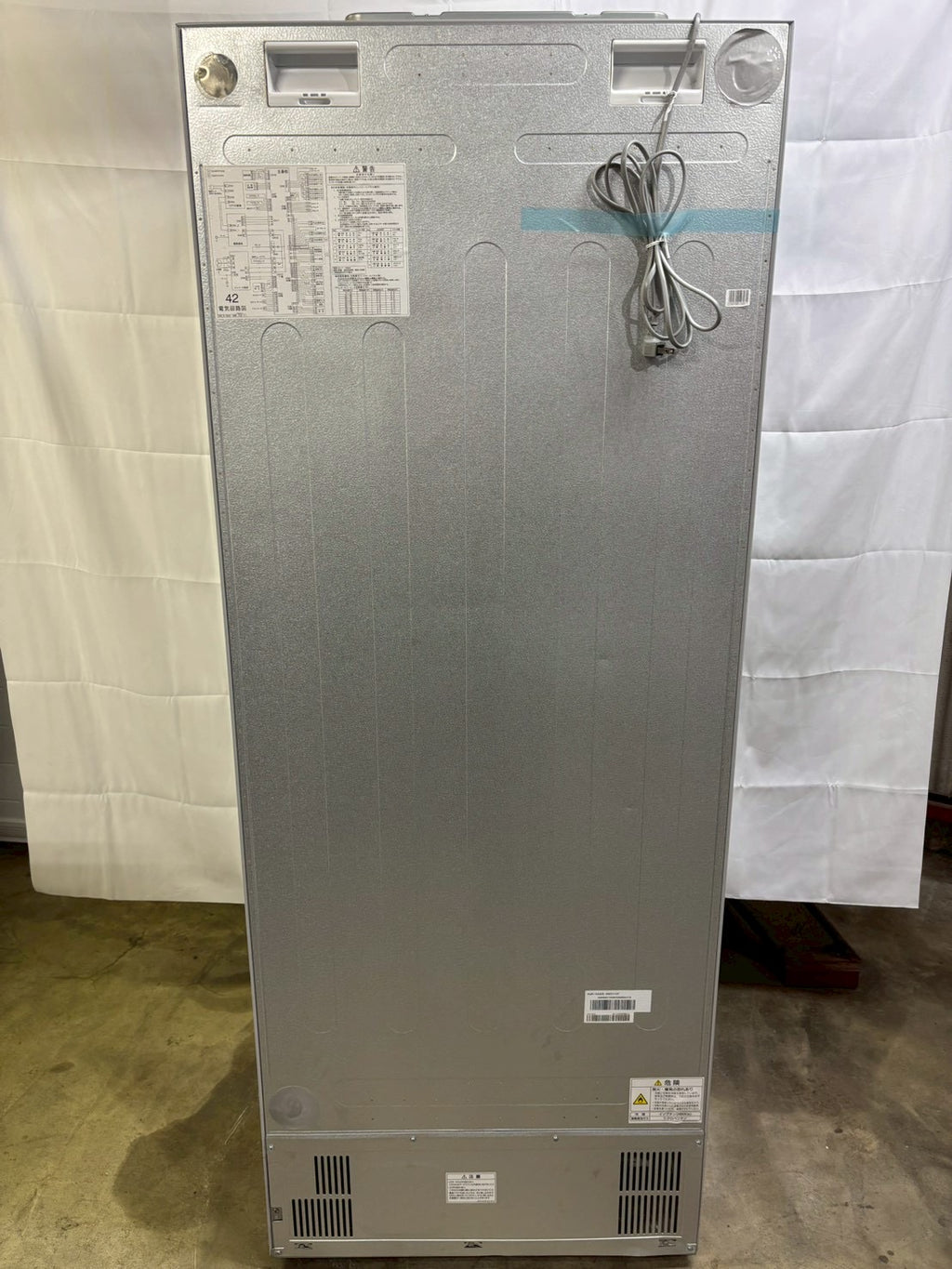 AQUA 4ドア冷蔵庫 AQR-TZ42K 2021年製420L 観音開き