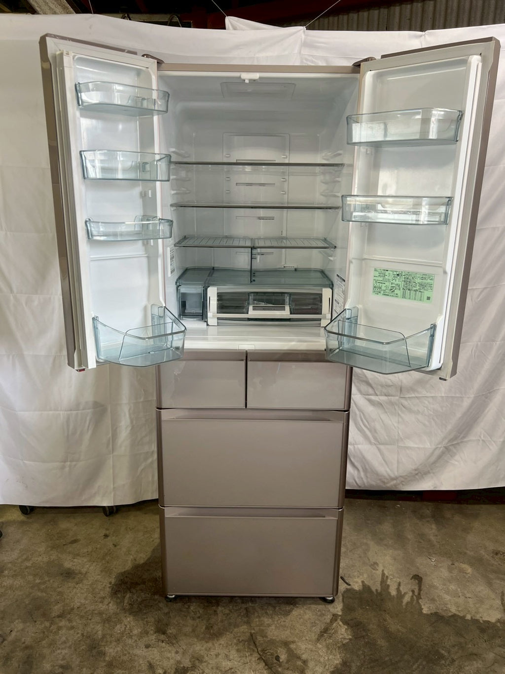 【半年保証】 日立 冷蔵庫 R-XG4300H 2018年製430L 観音開き