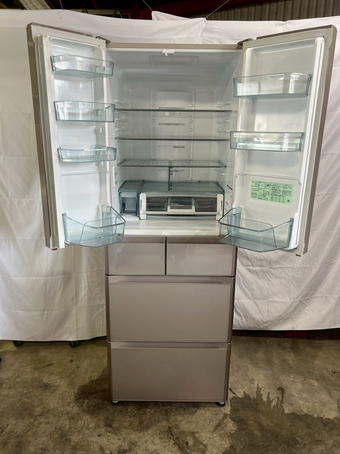 【半年保証】 日立 冷蔵庫 R-XG4300H 2018年製430L 観音開き