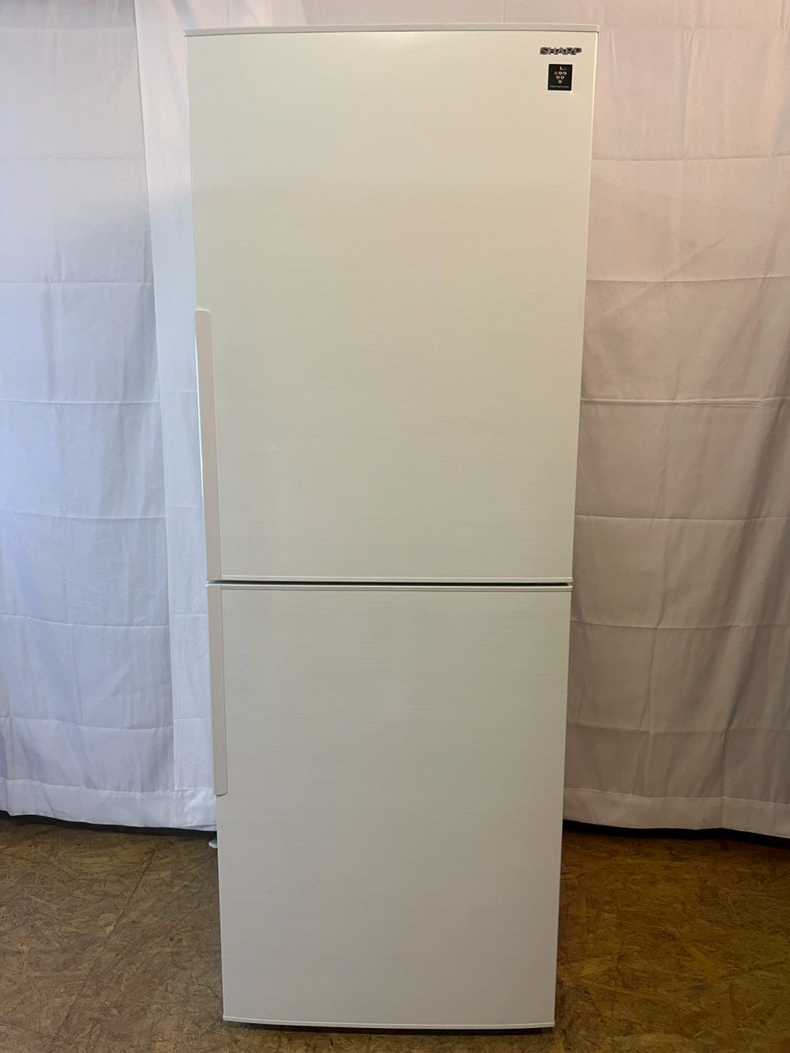 SHARP 2ドア冷蔵庫 SJ-PD28E-W 2019年製 280L 右開き