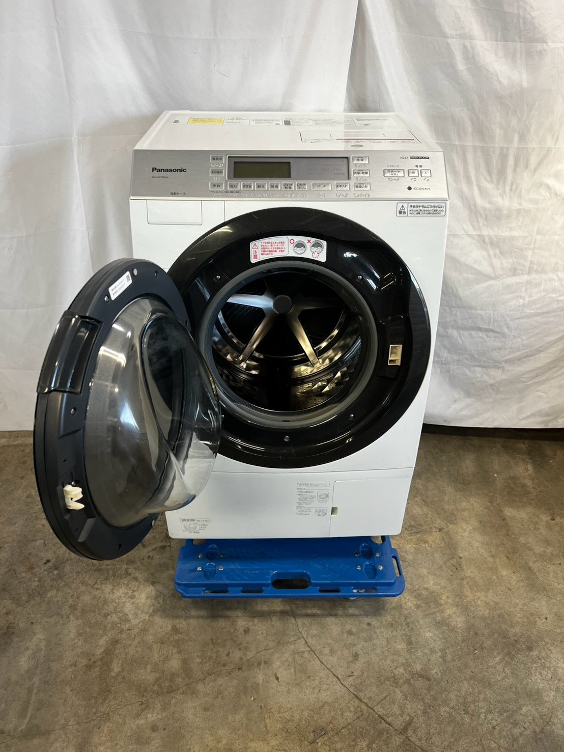 【1年保証/分解洗浄済み】Panasonic 洗濯機 NA-VX700AL 洗濯10kg 乾燥6kg 2020年製