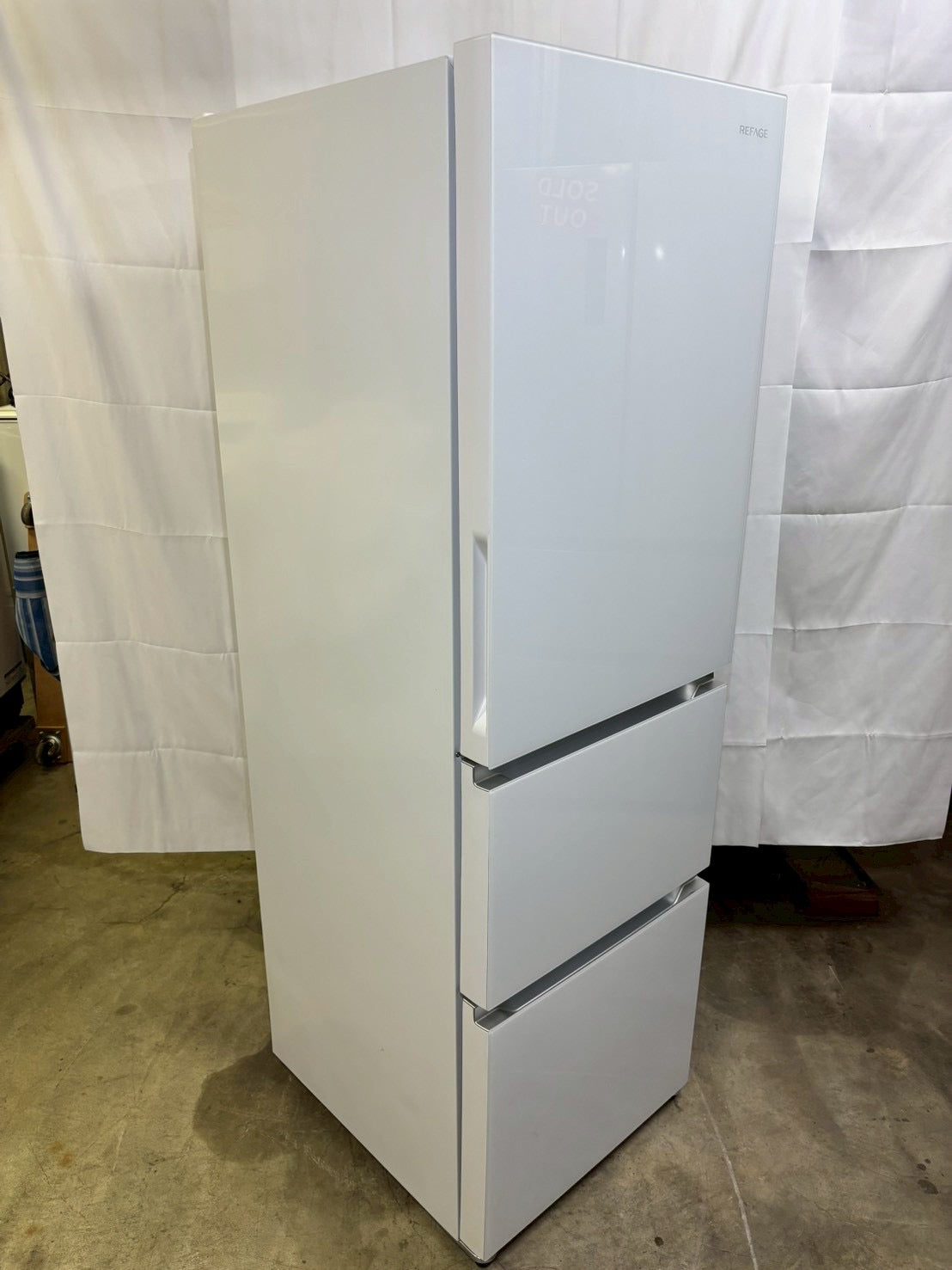 【12ヶ月保証】【極美品】ヤマダ電機 3ドア冷蔵庫 YRZ-F32MW 2025年製 319L