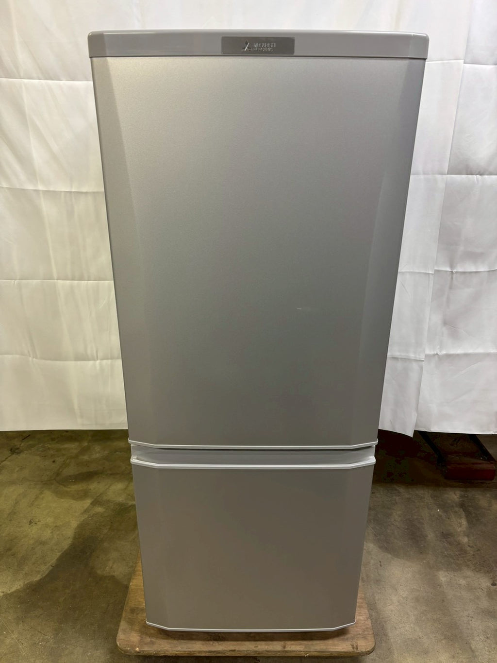 三菱 2ドア冷蔵庫 MR-P15E-S1 2020年製 146L 右開き