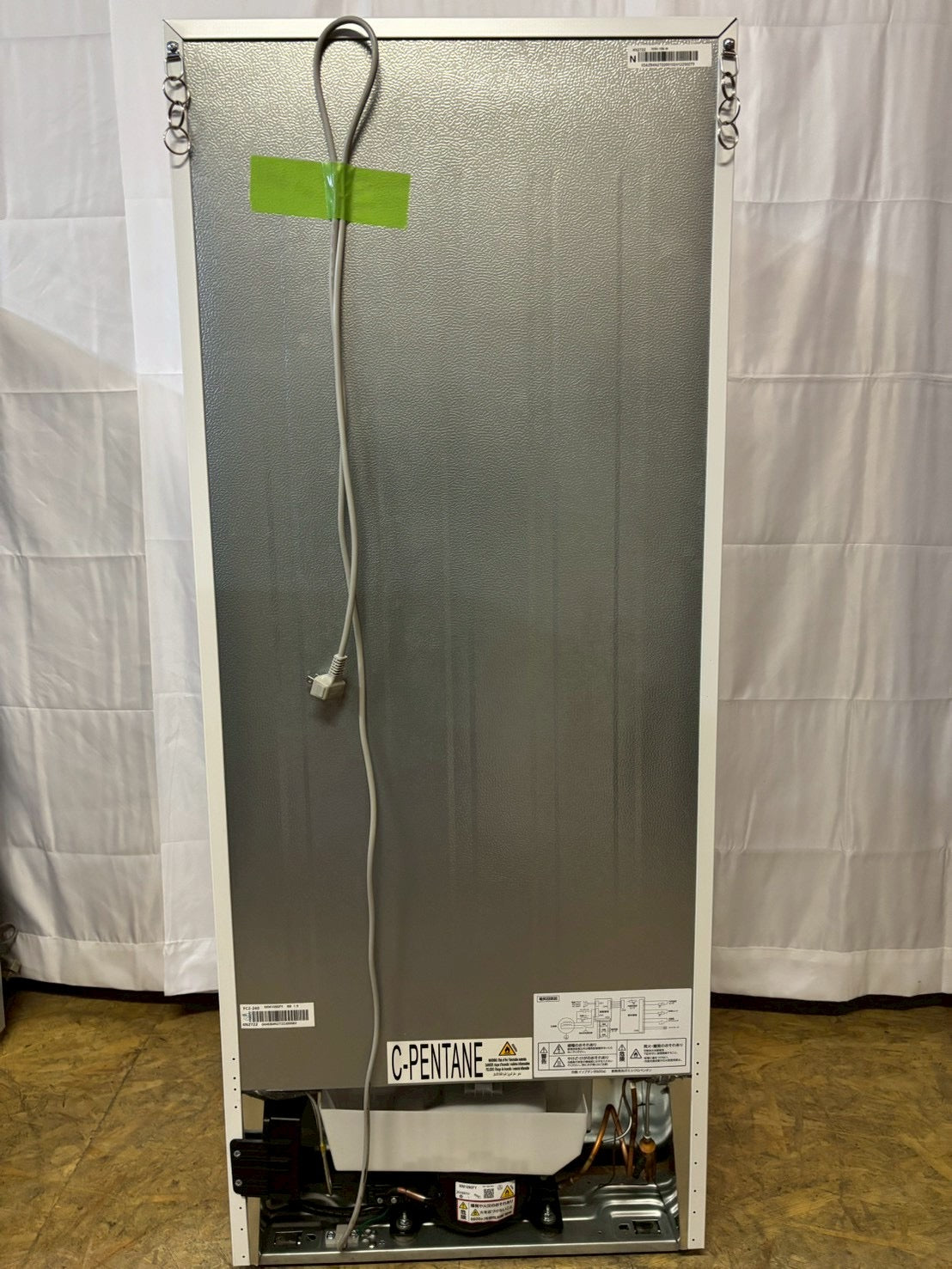 【極美品】アイリスオーヤマ 2ドア冷蔵庫 IRSN-18A 2025年製182L