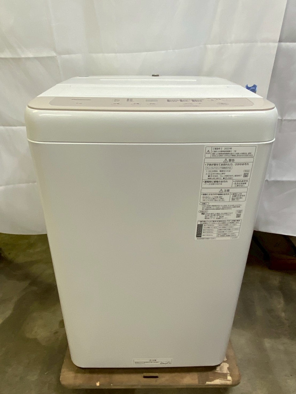 Panasonic 全自動洗濯機 NA-F7B2 2023年製 洗濯7kg