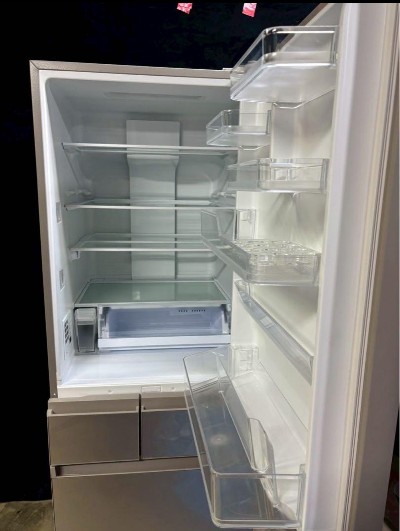 【美品】 Panasonic 冷蔵庫 NR-E45PX1-N 450L 5ドア