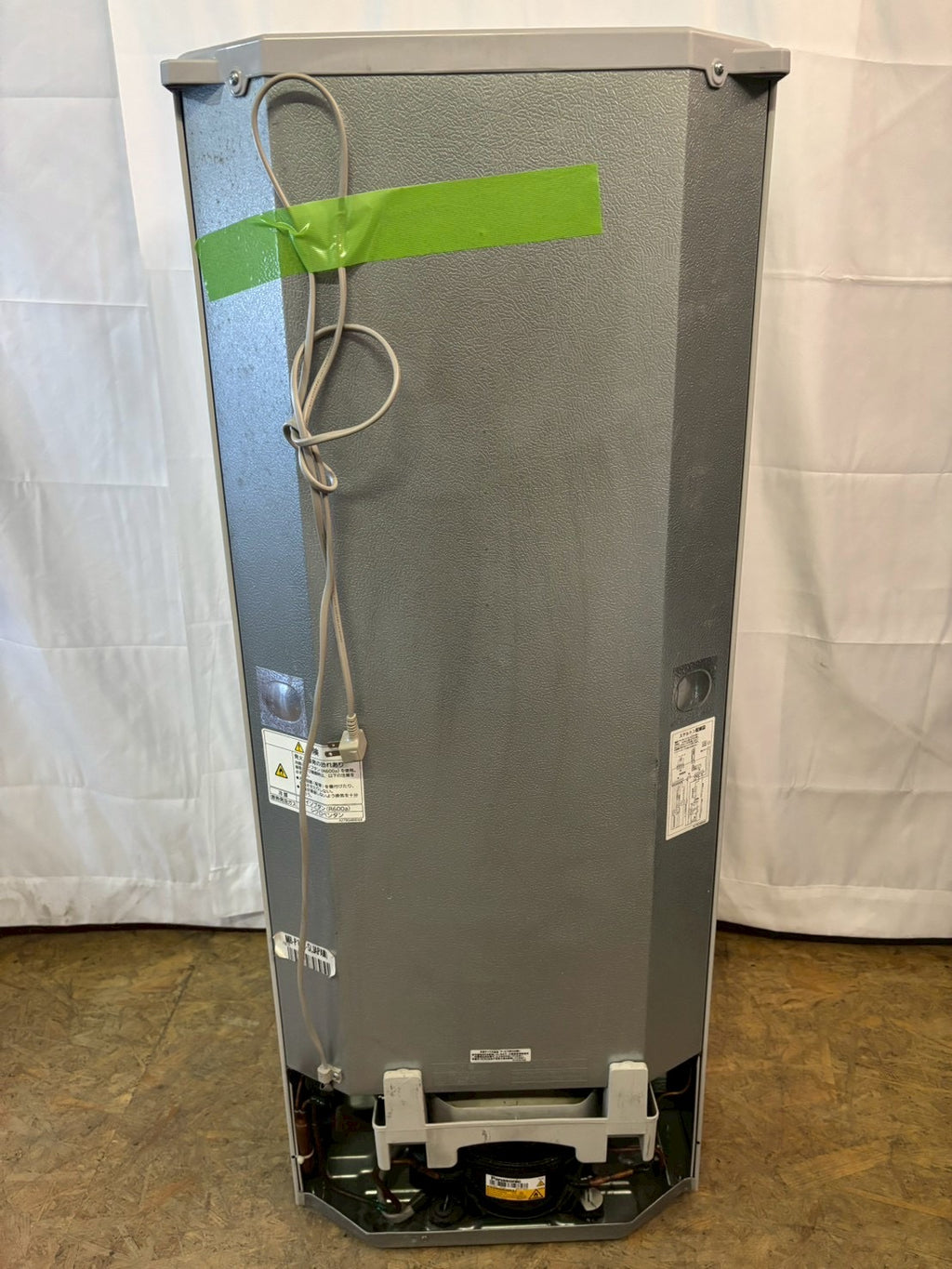 【6ヶ月保証】三菱電機 2ドア冷蔵庫 MR-P15D-S 2019年製 146L 右開き