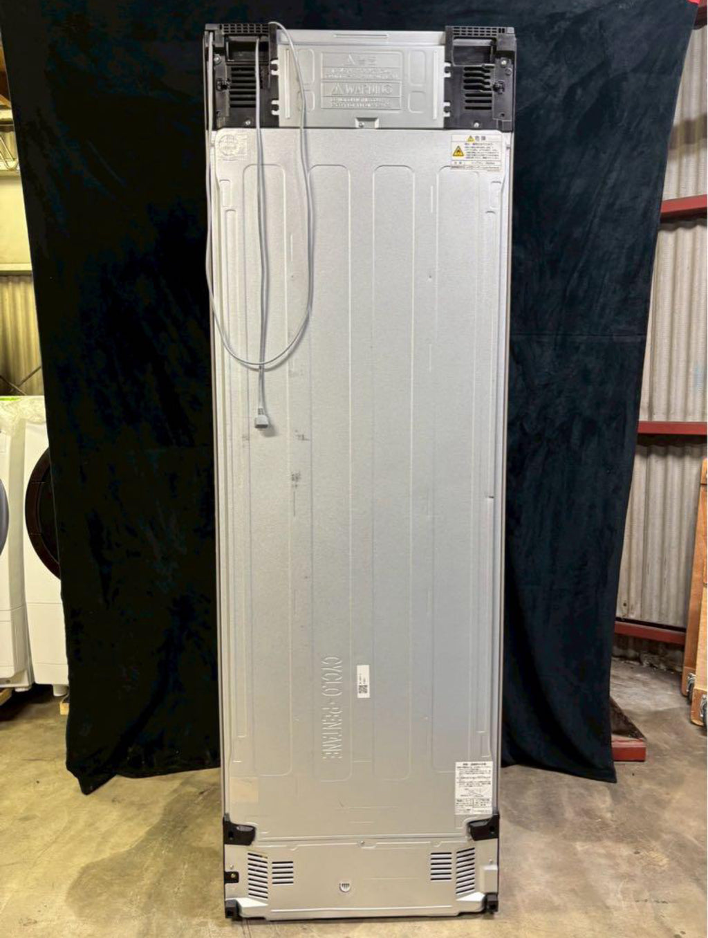 【美品】 Panasonic 冷蔵庫 NR-E45PX1-N 450L 5ドア