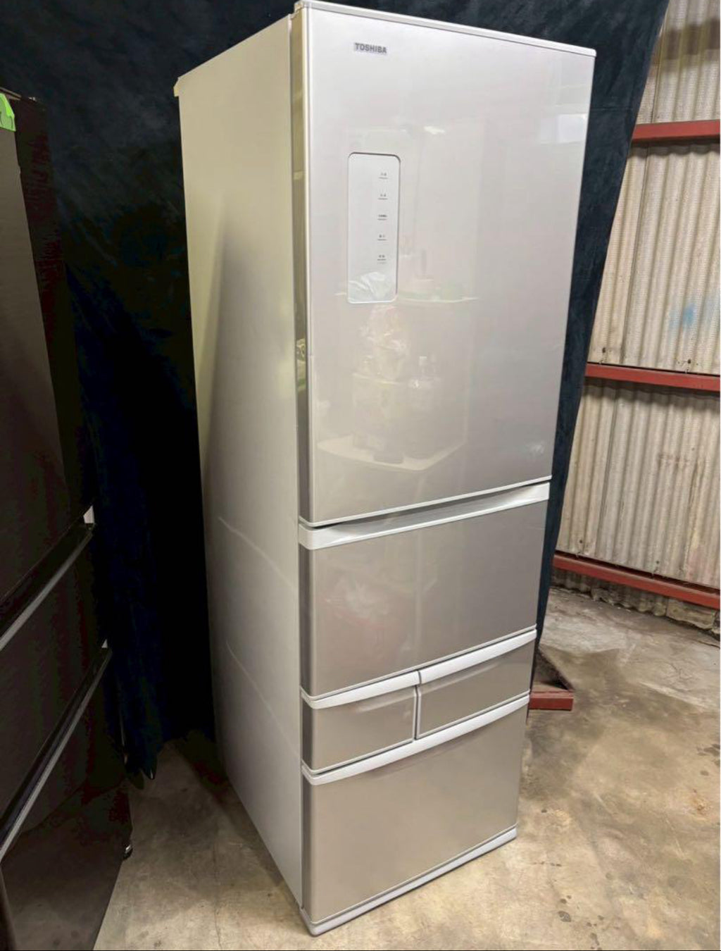 東芝 冷蔵庫 GR-417G（S） 2017年製 410L 右開き