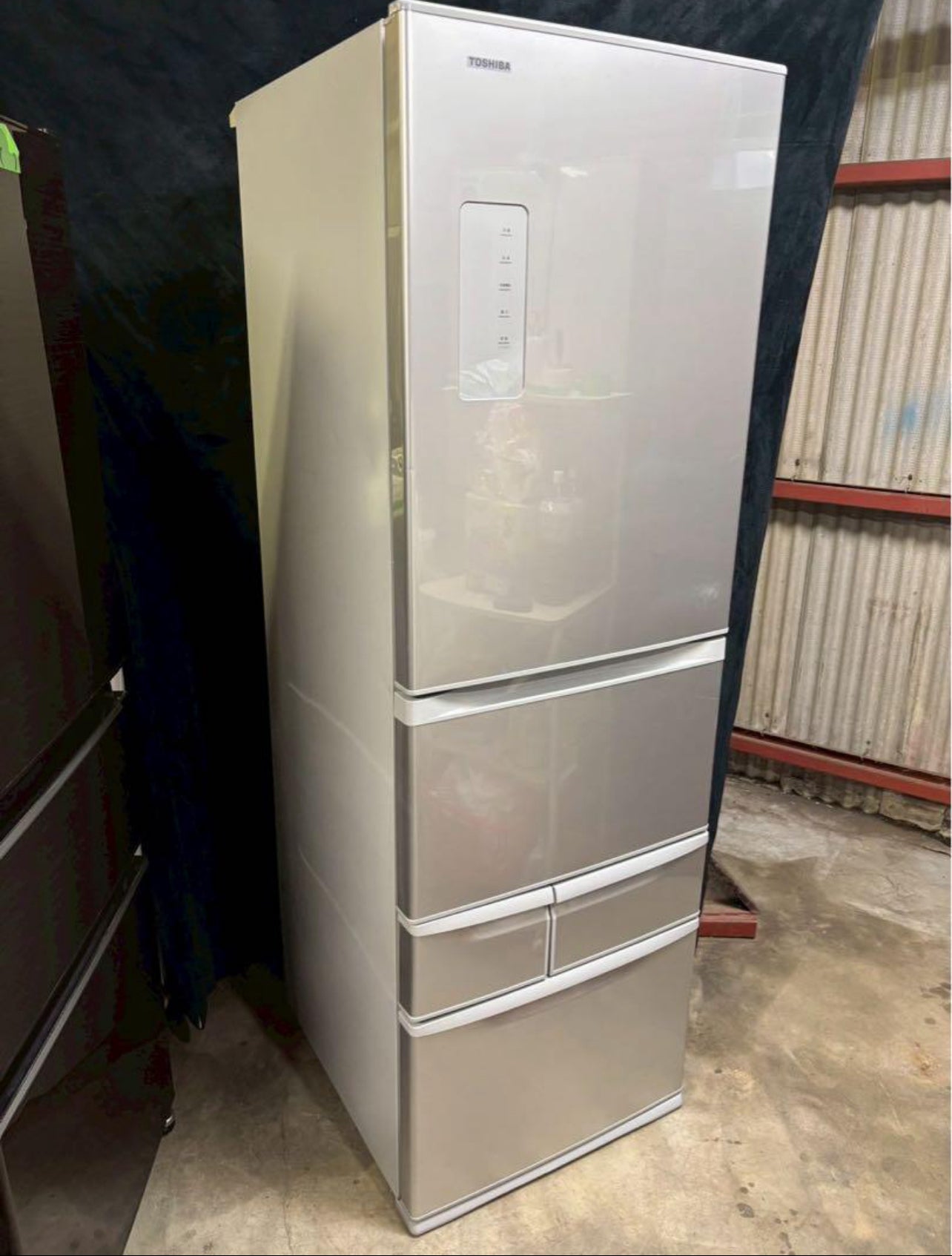 東芝 冷蔵庫 GR-417G（S） 2017年製 410L 右開き