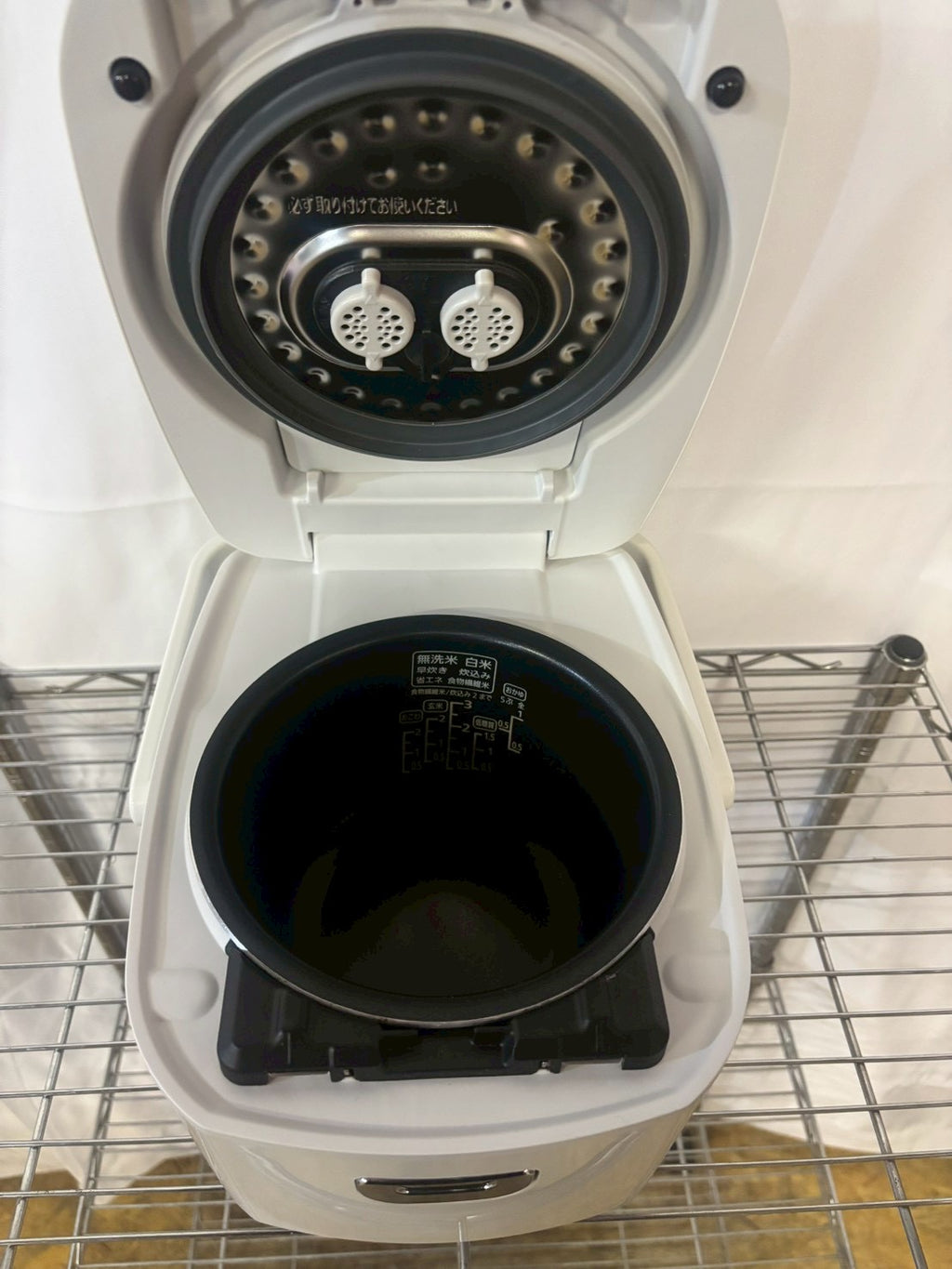【6ヶ月保証】アイリスオーヤマ 炊飯器 RC-PD30 2021年製 3合