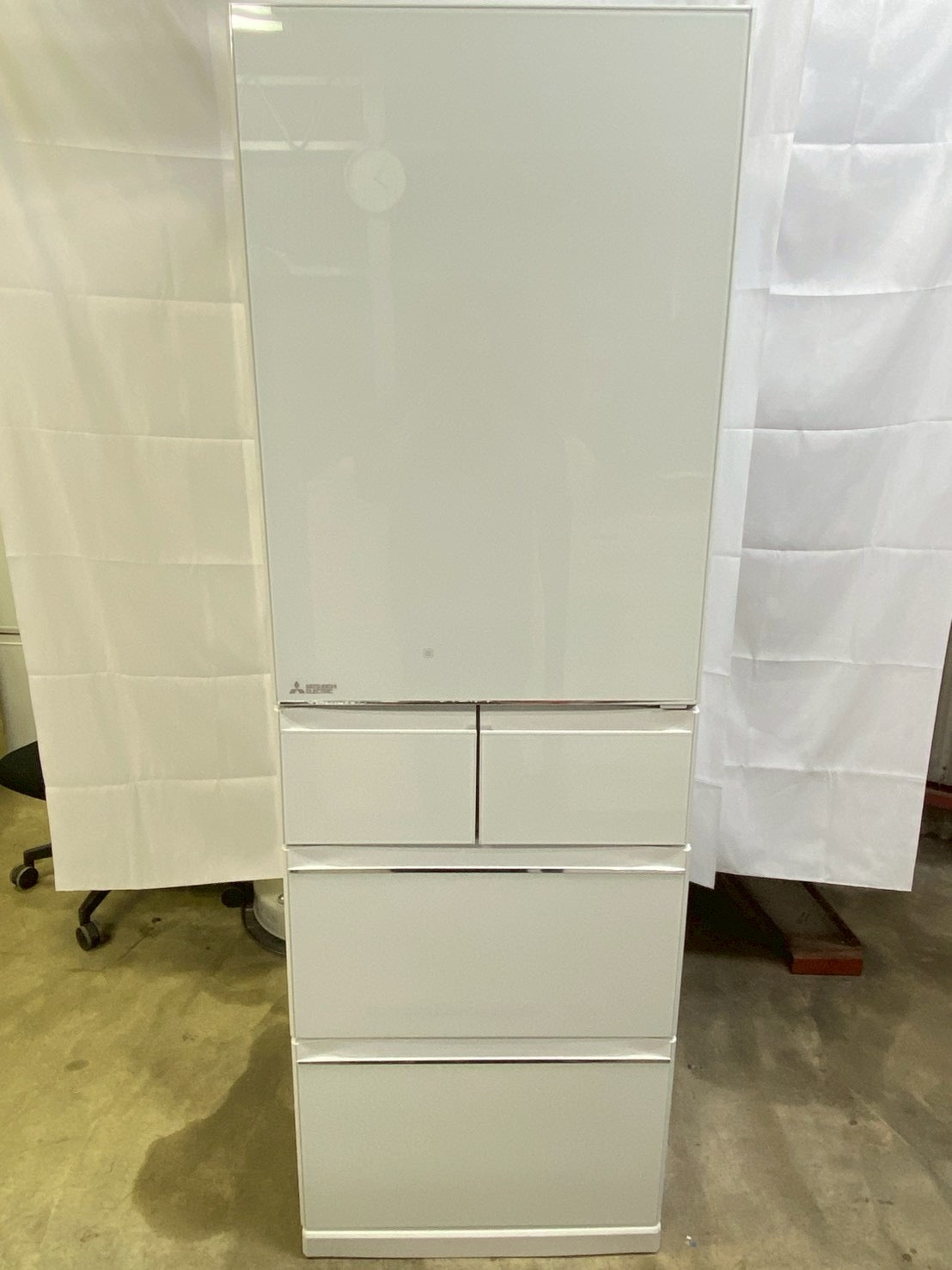 【6ヶ月保証】三菱電機 5ドア冷蔵庫 MR-B46Z-W1 2016年製455L