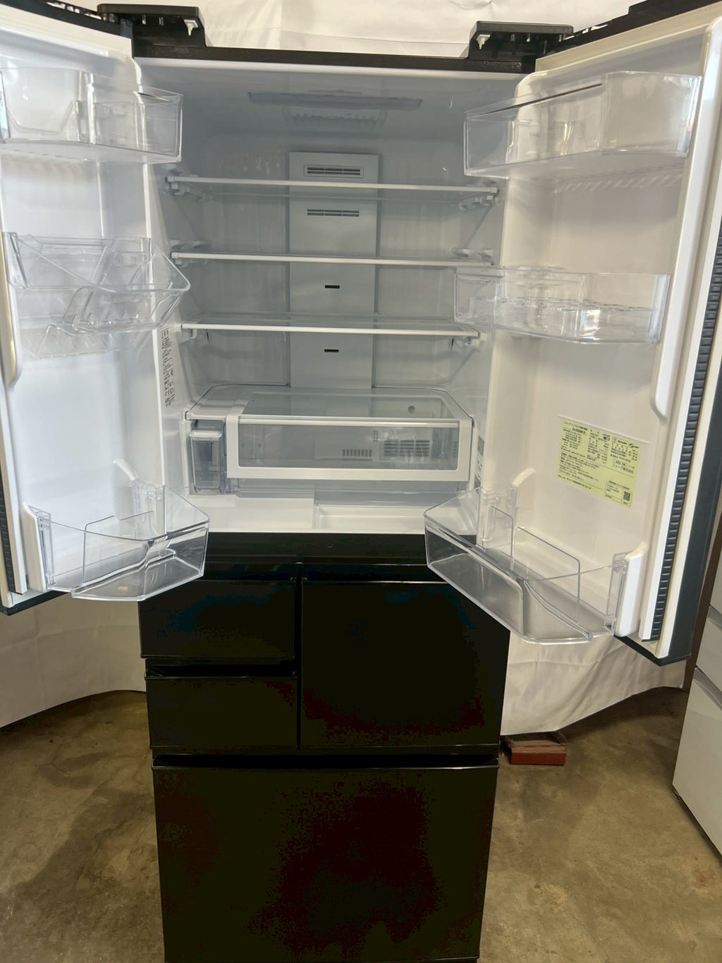 【美品/1年保証】SHARP 6ドア冷蔵庫 SJ-KB50M 24年製502L