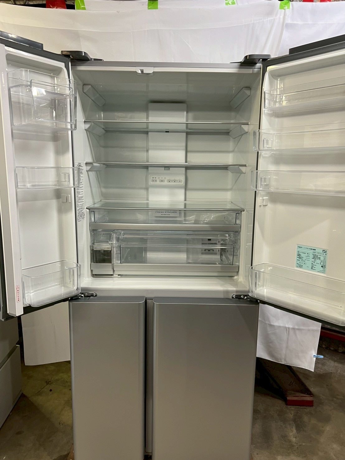 12ヶ月保証】AQUA 冷蔵庫 AQR-TZ51H 2019年製 512L 観音開き – お宝