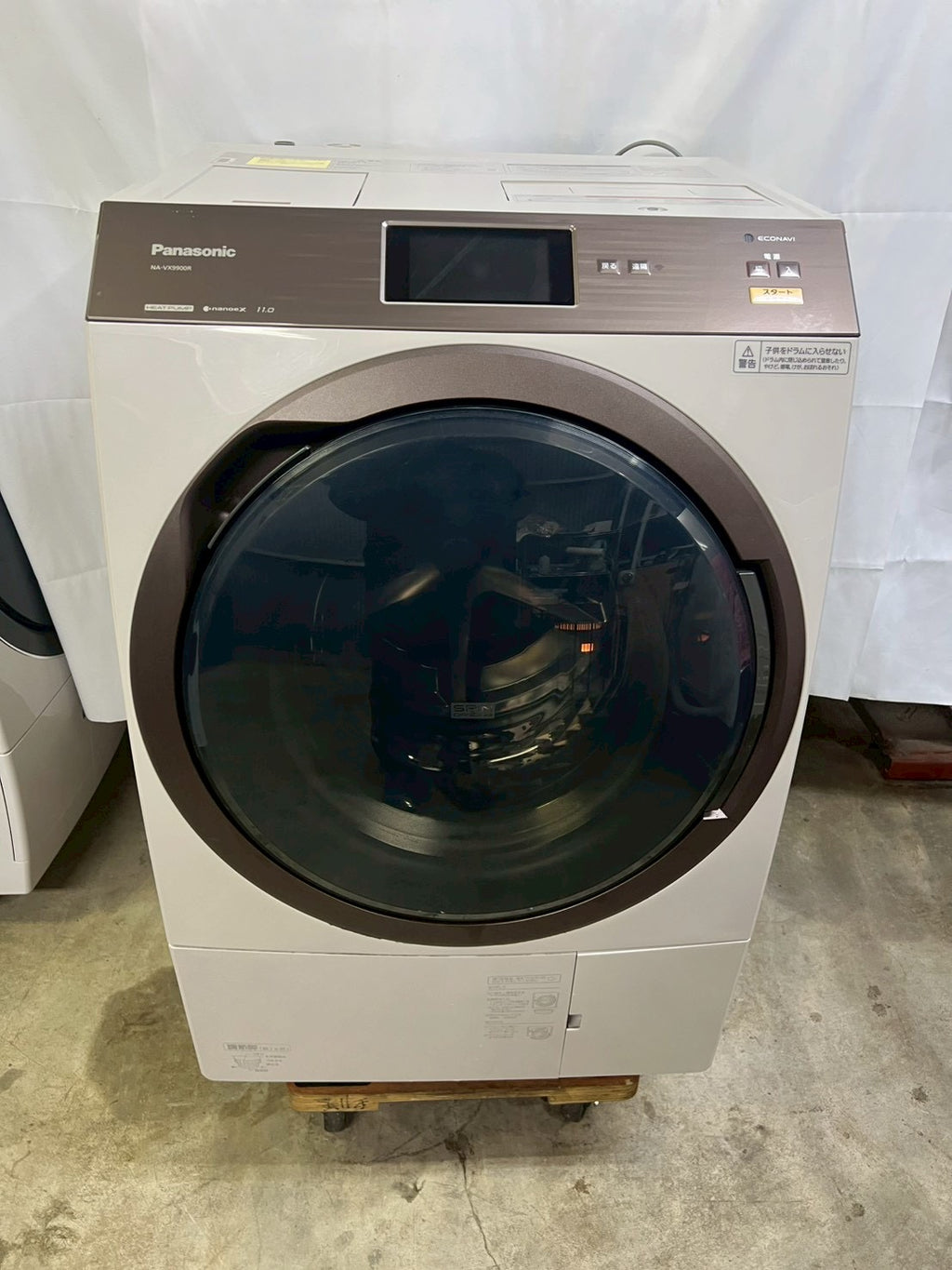 【12ヶ月保証】【分解洗浄】Panasonic洗濯機 NA-VX9900R洗濯11kg乾燥6kg