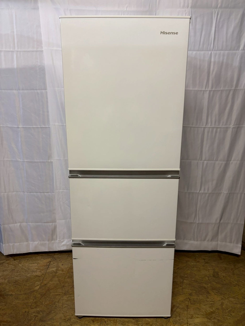 Hisense 3ドア冷蔵庫 HR-D2801W 2019年製 282L右開き