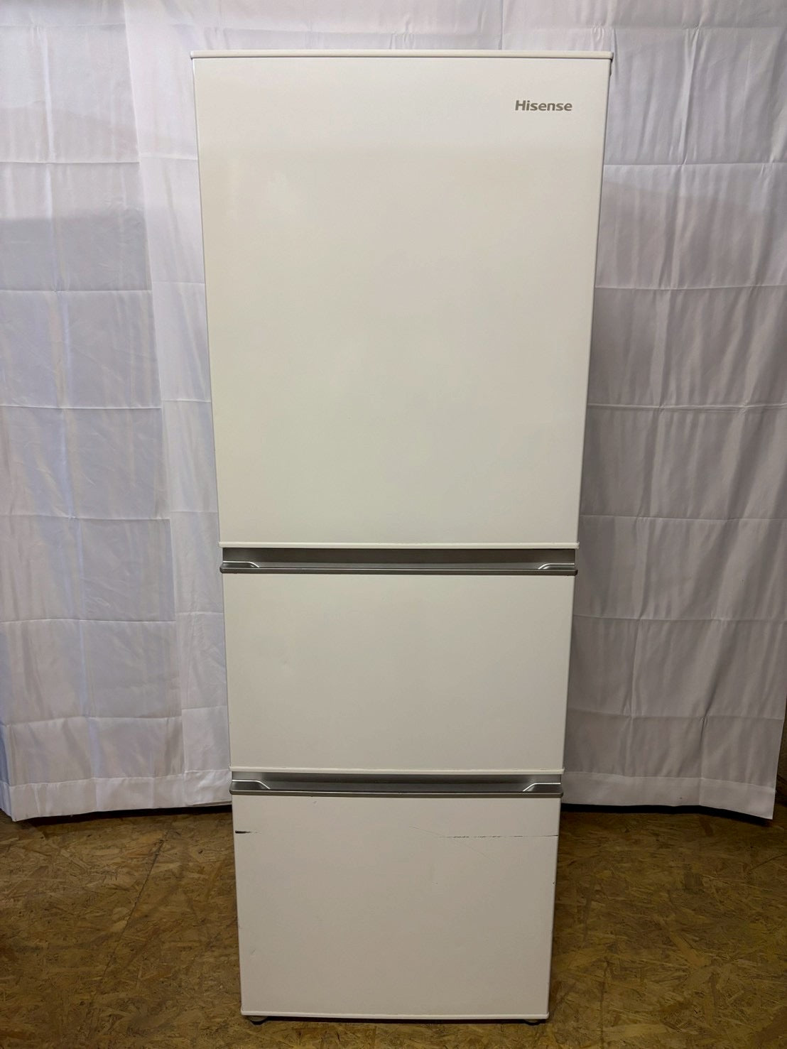 Hisense 3ドア冷蔵庫 HR-D2801W 2019年製 282L右開き