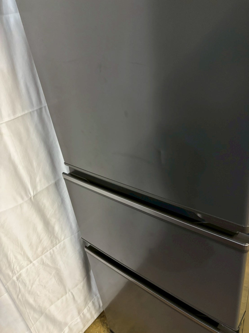 三菱電機3ドア冷蔵庫 MR-CX30G-H 2022年製300L 右開き