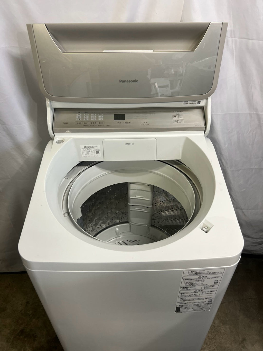 【最大2年保証】Panasonic 洗濯機 NA-FA100H9 洗濯10kg 2021年製
