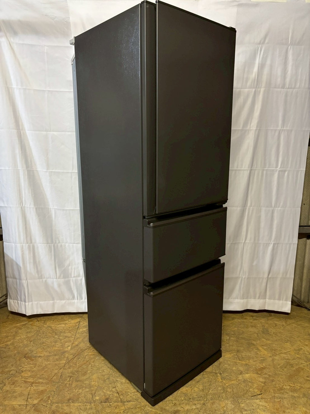 三菱電機3ドア冷蔵庫 MR-CX30G-H 2022年製300L 右開き