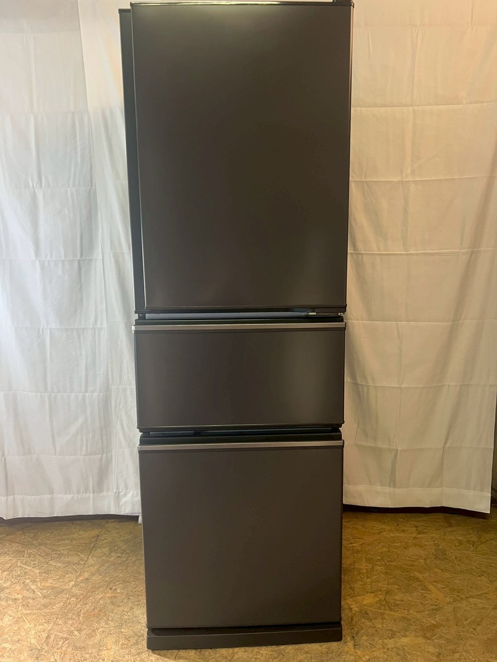 【美品】三菱 3ドア冷蔵庫 MR-CX27G-H 2022年製 272L 右開き