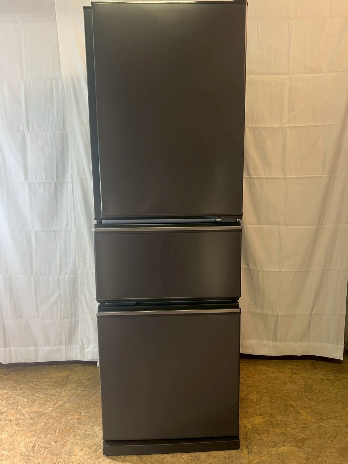 【美品】三菱 3ドア冷蔵庫 MR-CX27G-H 2022年製 272L 右開き