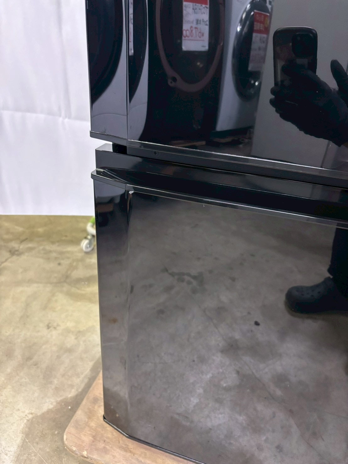 三菱 2ドア冷蔵庫 MR-P15C-B 2018年製 146L 右開き