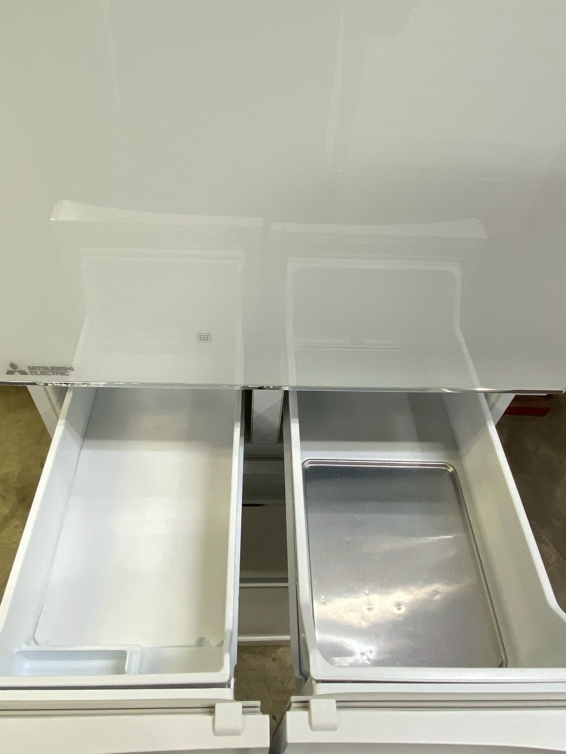 【6ヶ月保証】三菱電機 5ドア冷蔵庫 MR-B46Z-W1 2016年製455L