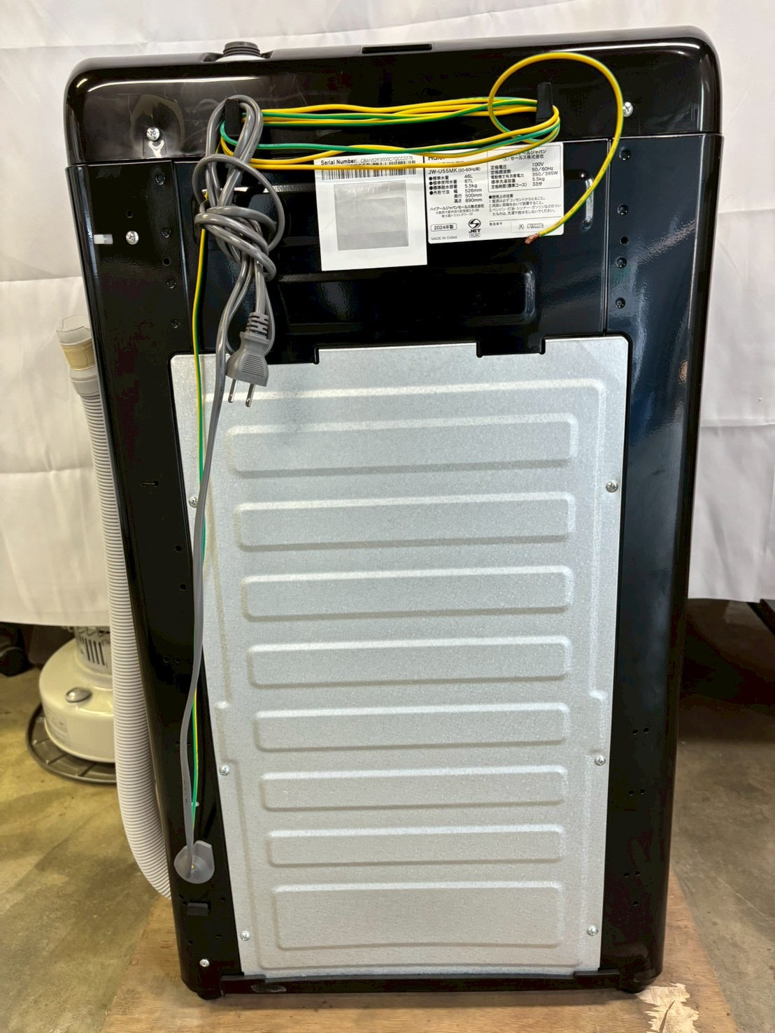 Haier 全自動洗濯機 JW-U55MK 2024年製 洗濯5.5kg