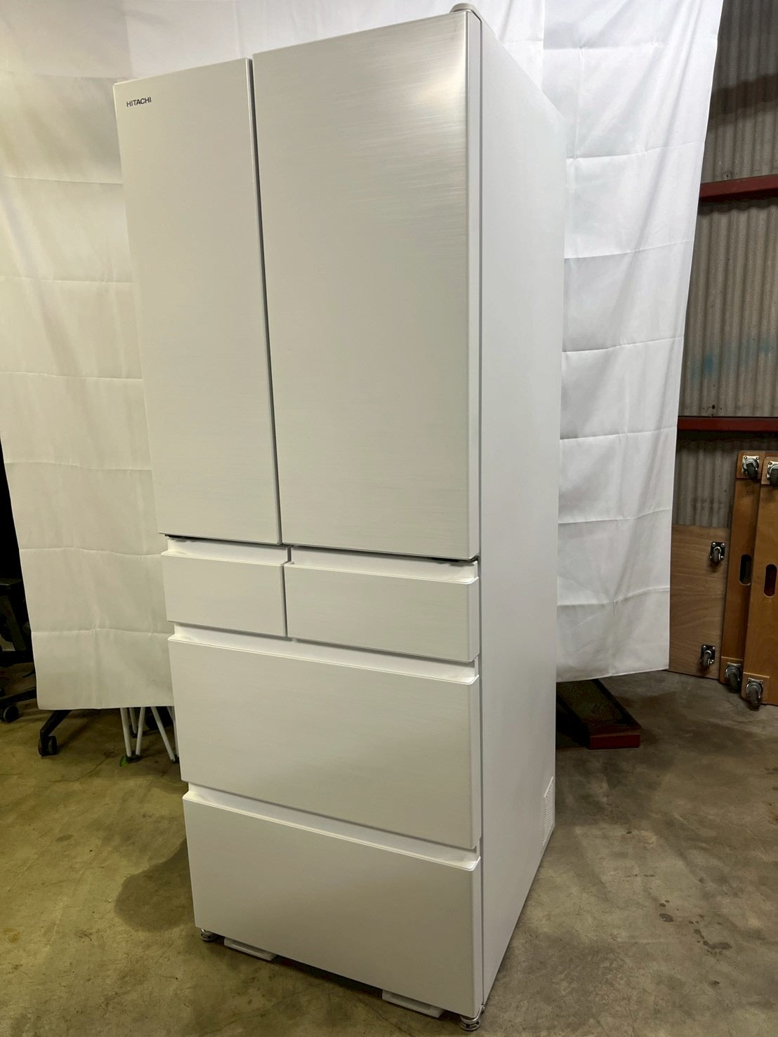【展示品】日立 6ドア冷蔵庫 R-VW57V 2024年製570L