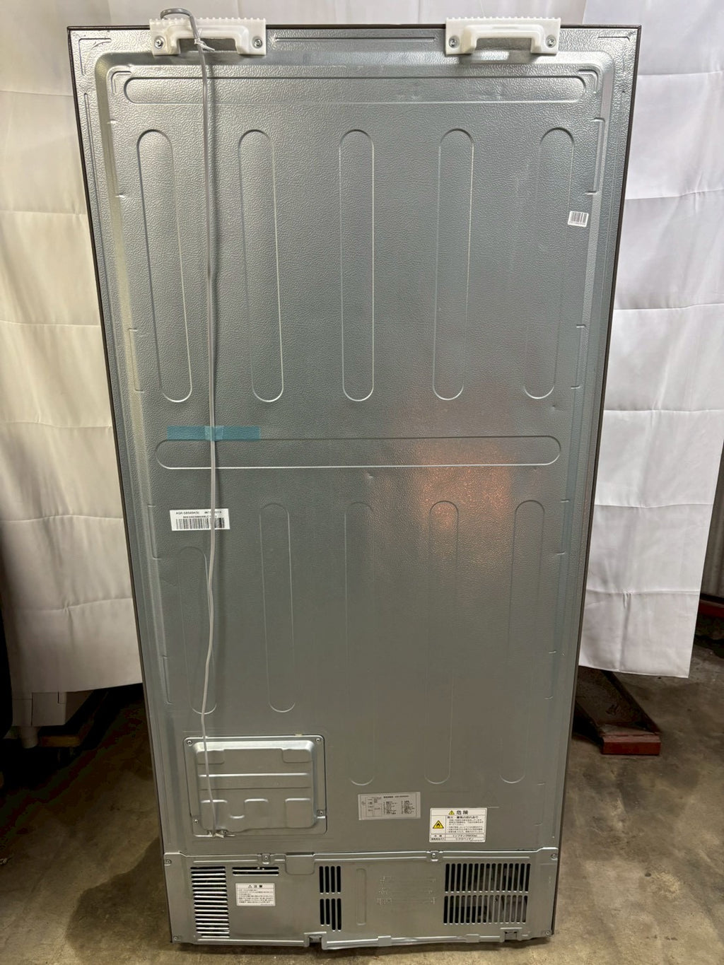 【12ヵ月保証】AQUA 冷蔵庫 AQR-SBS45H 2018年製 449L 観音開き