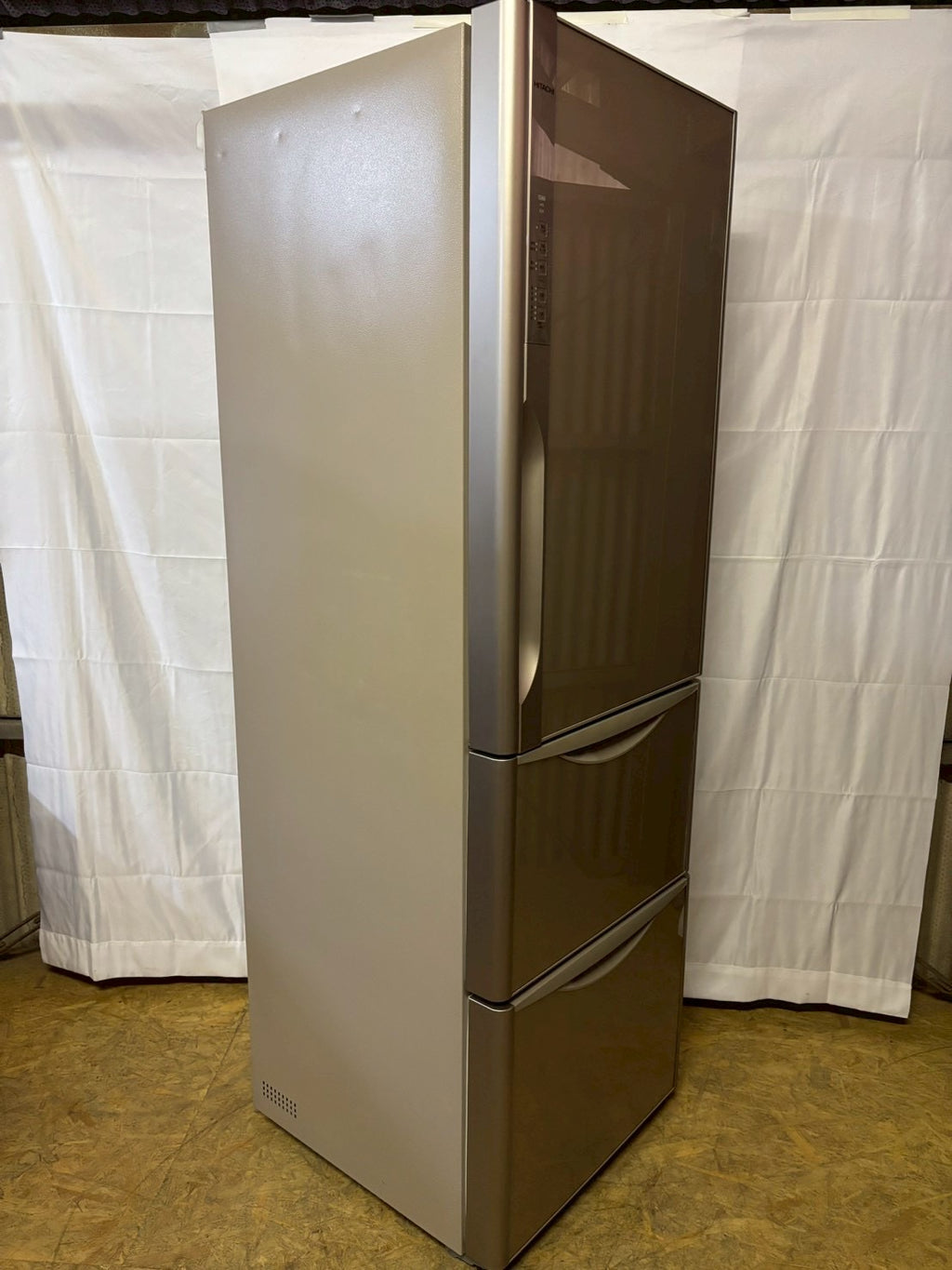 日立 3ドア冷蔵庫 R-S3700FV 2016年製365L 右開き