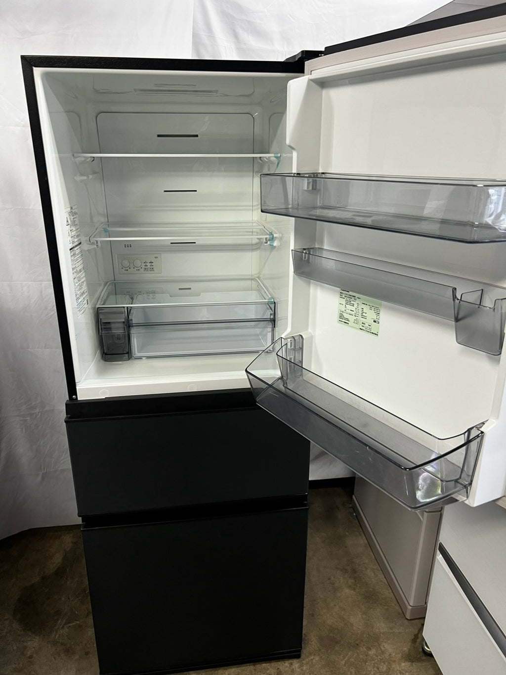 【半年保証】 東芝 3ドア冷蔵庫 GR-S33SC 2021年製 326L