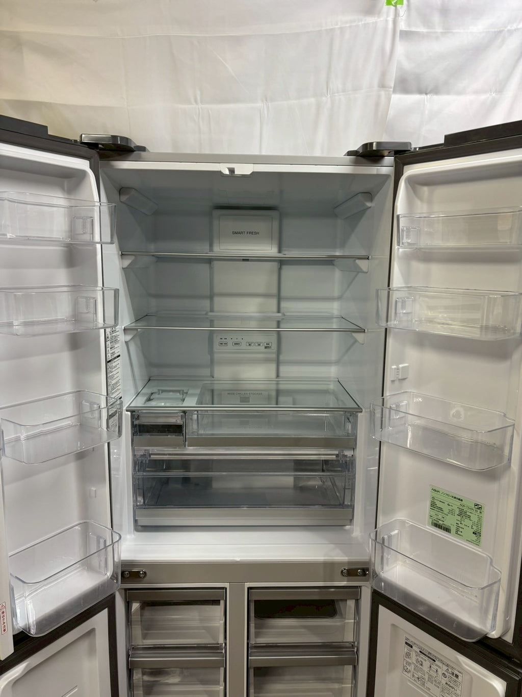 AQUA 4ドア冷蔵庫 AQR-TZ42N 2023年製420L 観音開き