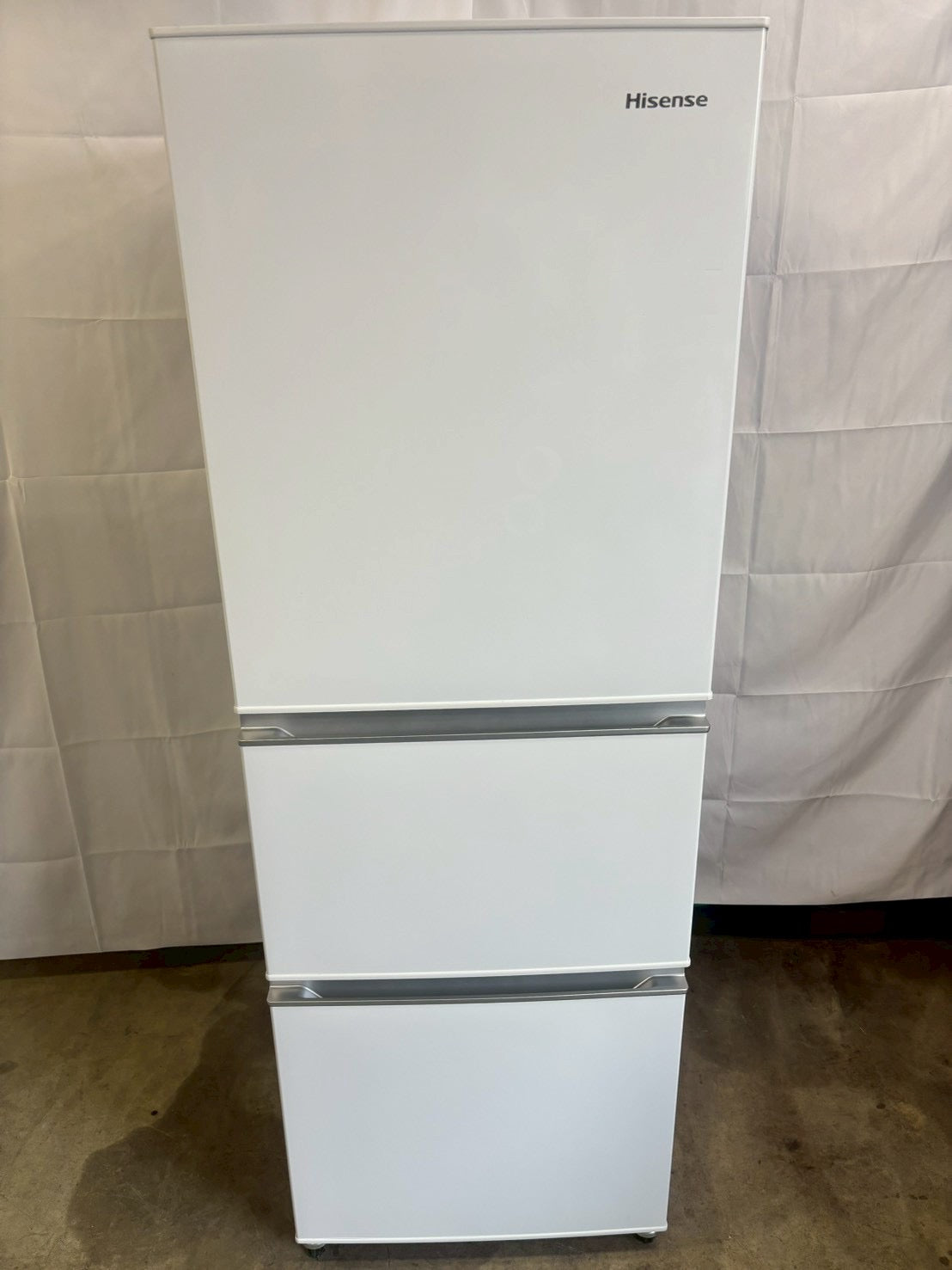 【6ヶ月保証】Hisense 3ドア冷蔵庫 HR-D2801W 2020年製 282L 右開き