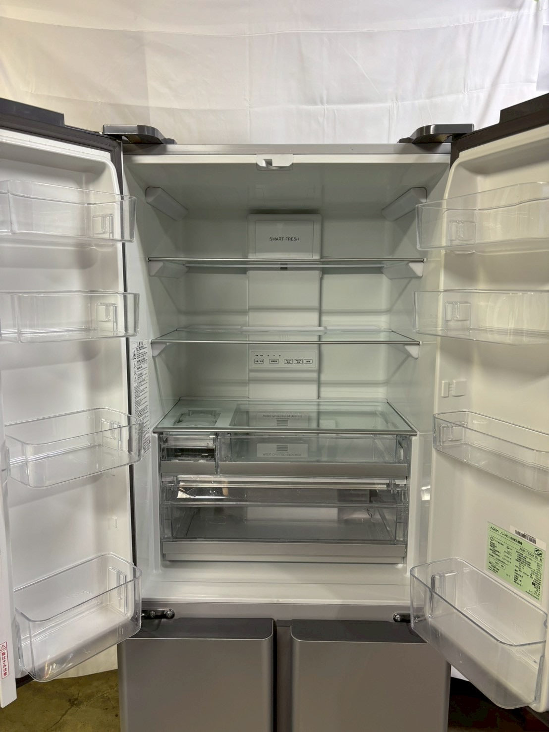 AQUA 4ドア冷蔵庫 AQR-TZ42K 2021年製420L 観音開き