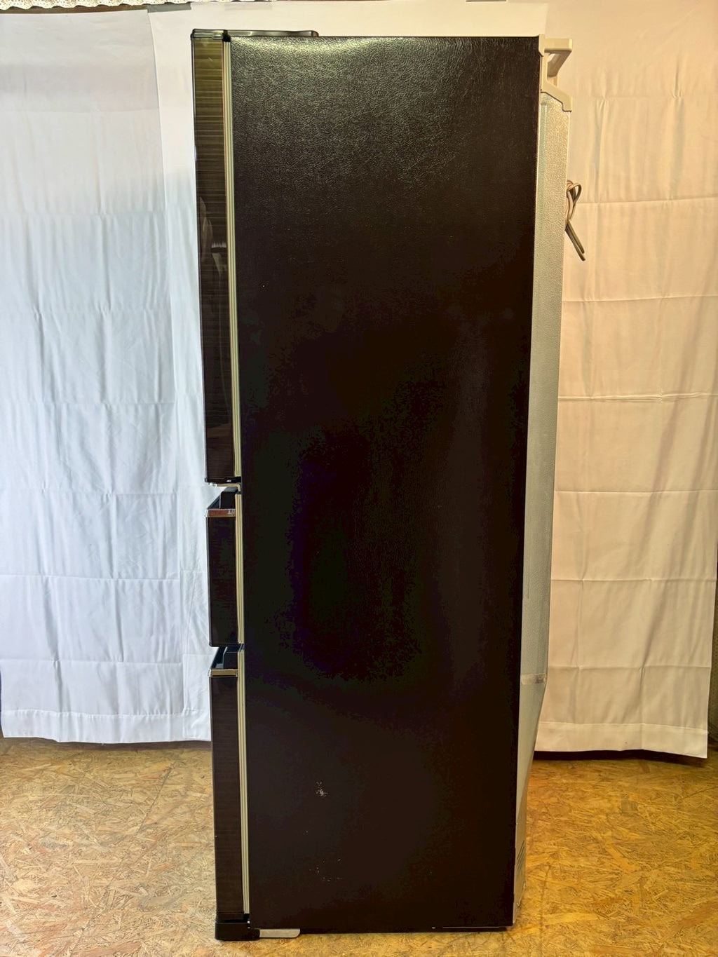 三菱 3ドア冷蔵庫 MR-CX33C-BR 2018年製 330L 右開き