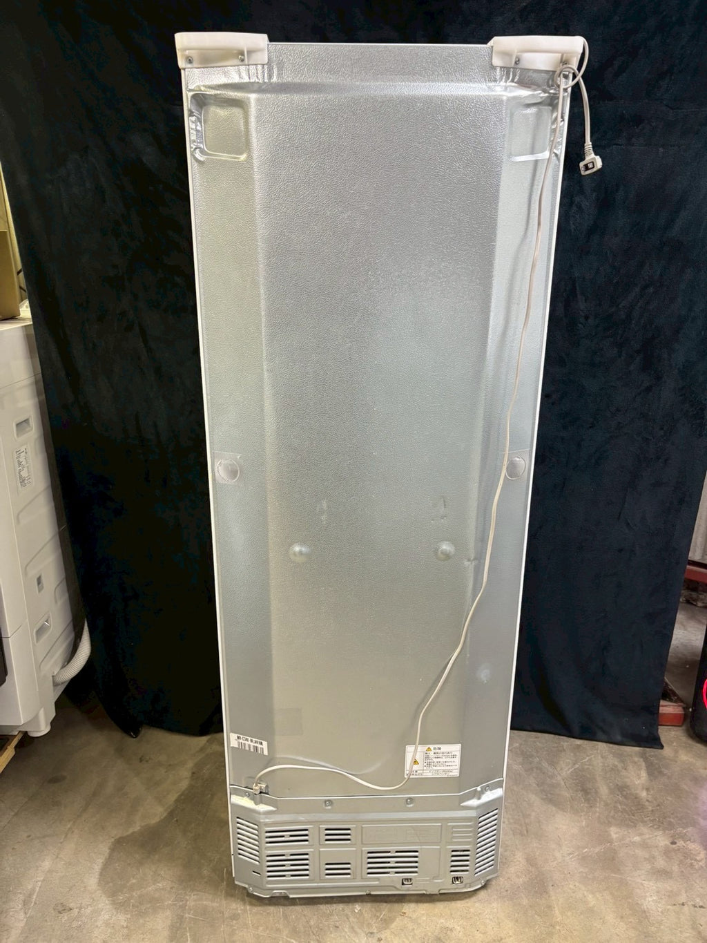 三菱 冷蔵庫 MR-C34E-W 2020年製 335L 右開き