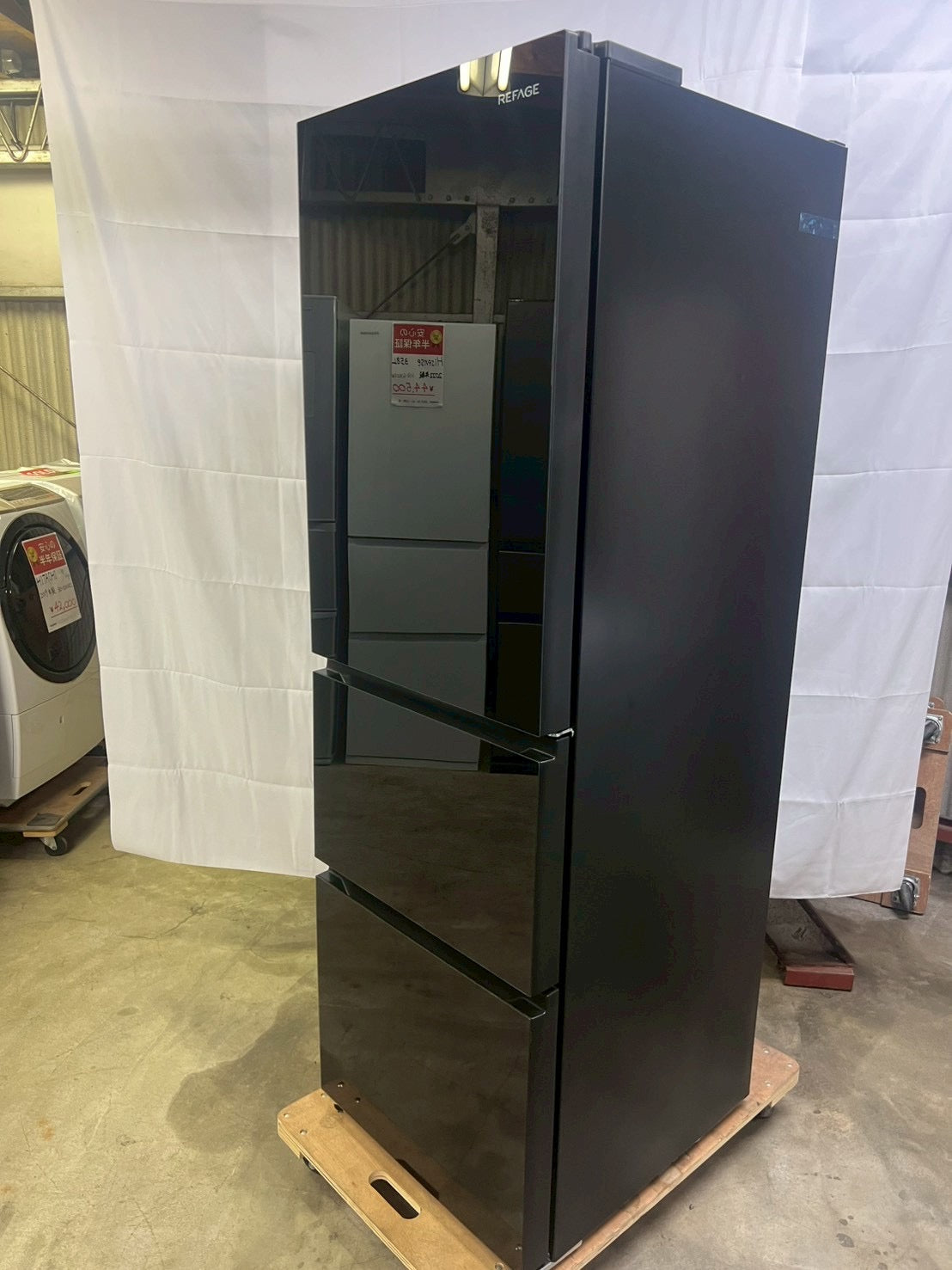 【美品】ヤマダ電機 3ドア冷蔵庫 YRZ-F32MK 2025年製 319L