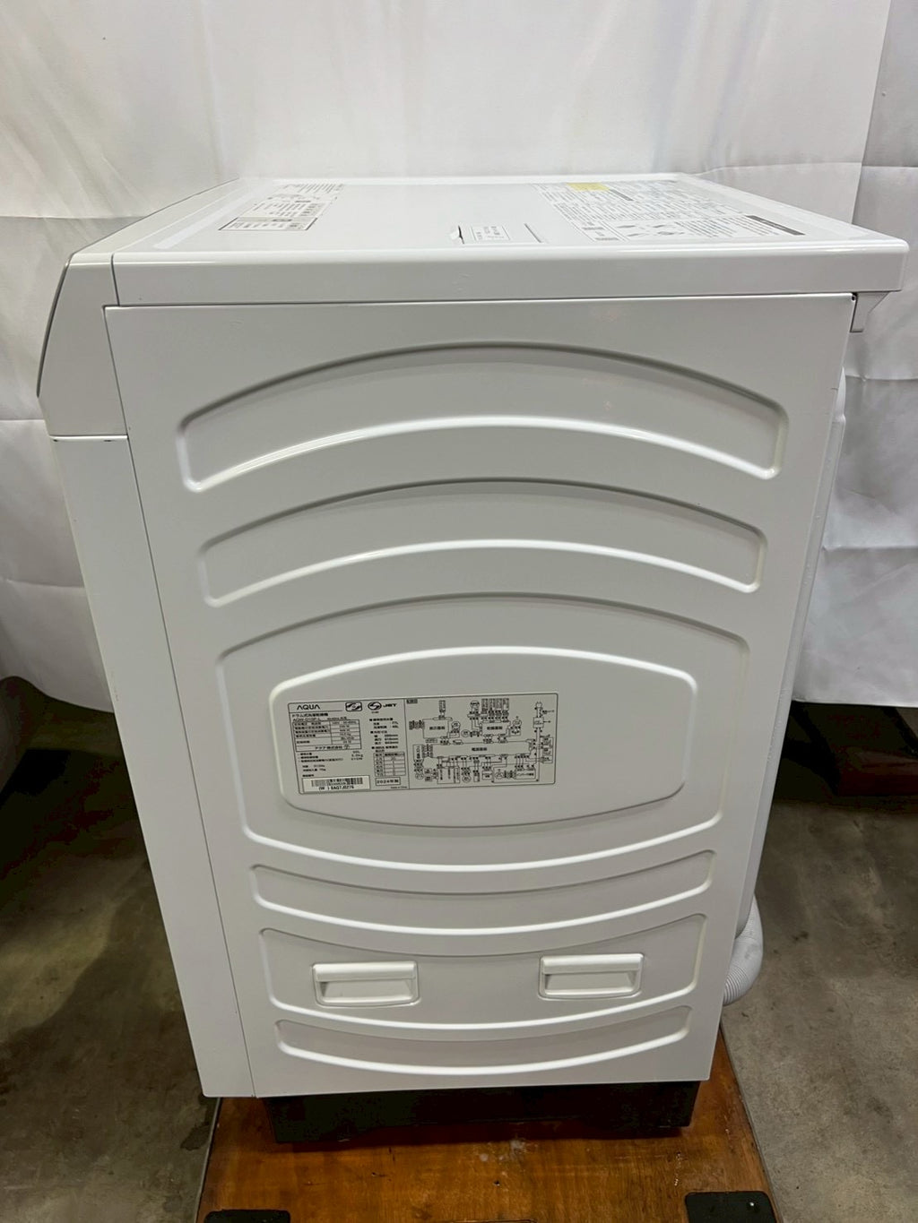 【12ヶ月保証】AQUAドラム式洗濯機 AQW-D10P-L 2024年 洗濯10kg乾燥5kg