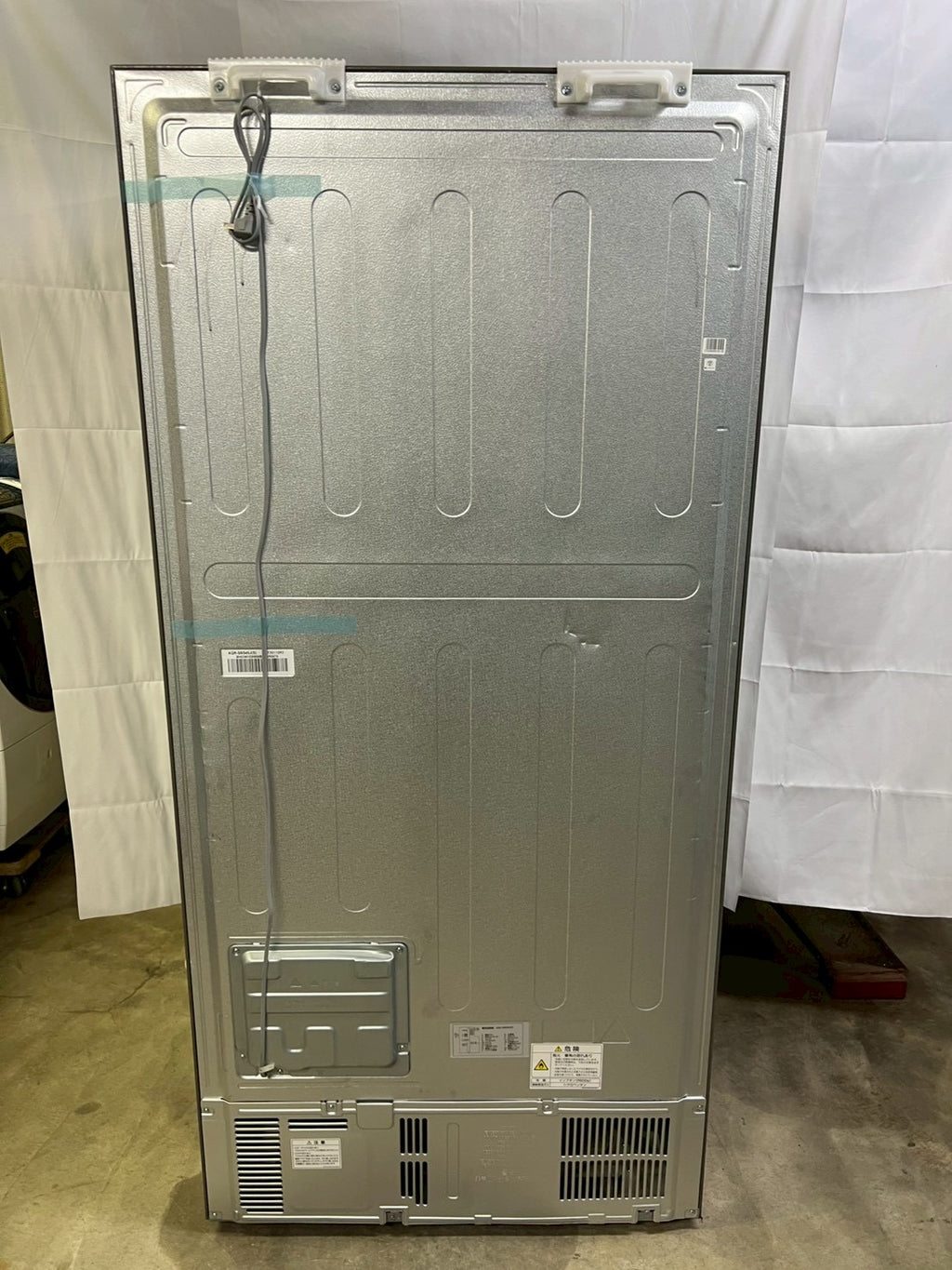 AQUA 2ドア冷蔵庫 AQR-SBS45J 2021年製 449L 観音開き