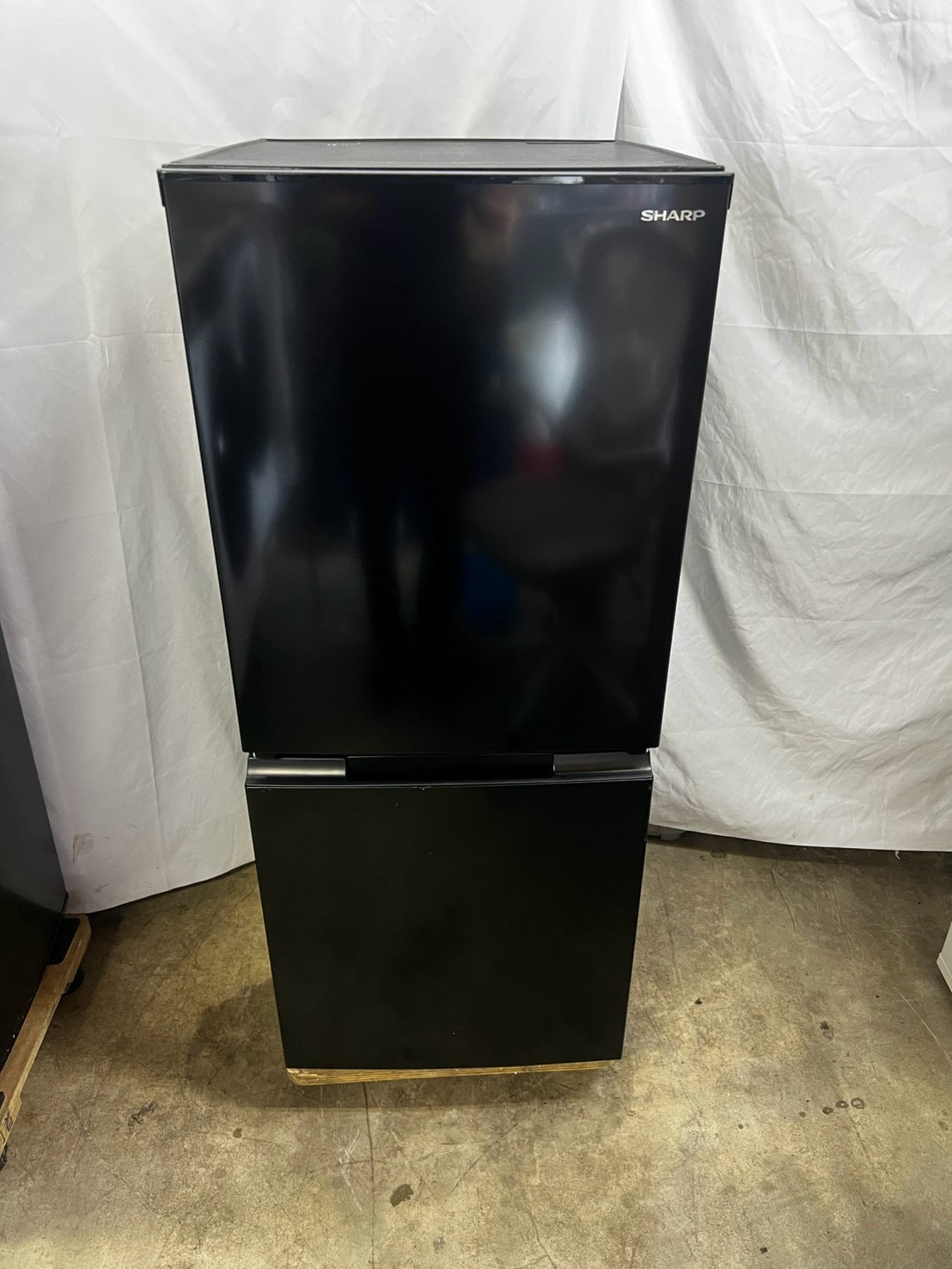 【3ヶ月保証】 SHARP 2ドア冷蔵庫 SJ-15E3-B 2023年製 152L