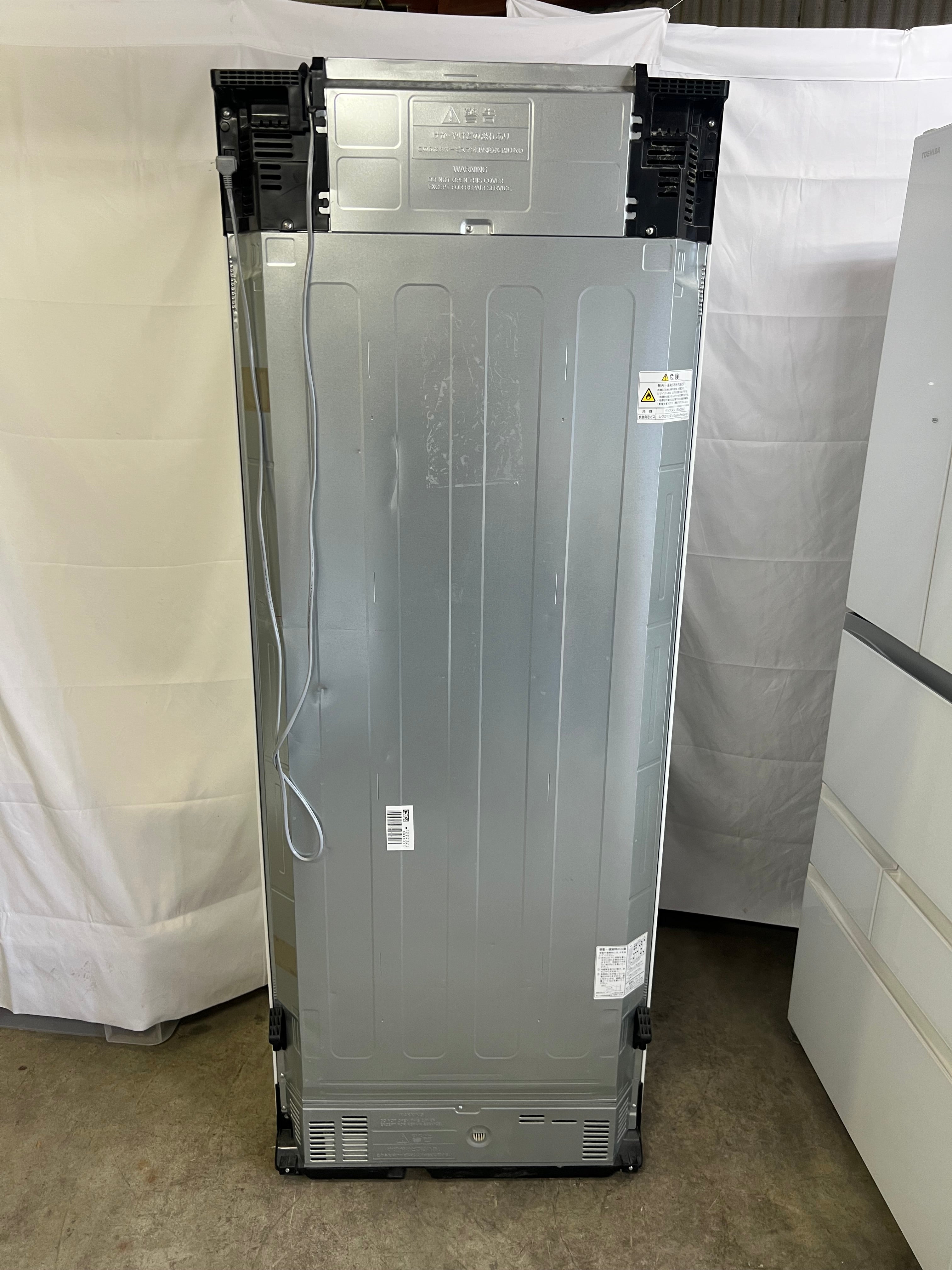 【半年保証】 Panasonic 冷蔵庫 NR-FVF453-W 2017年製451L